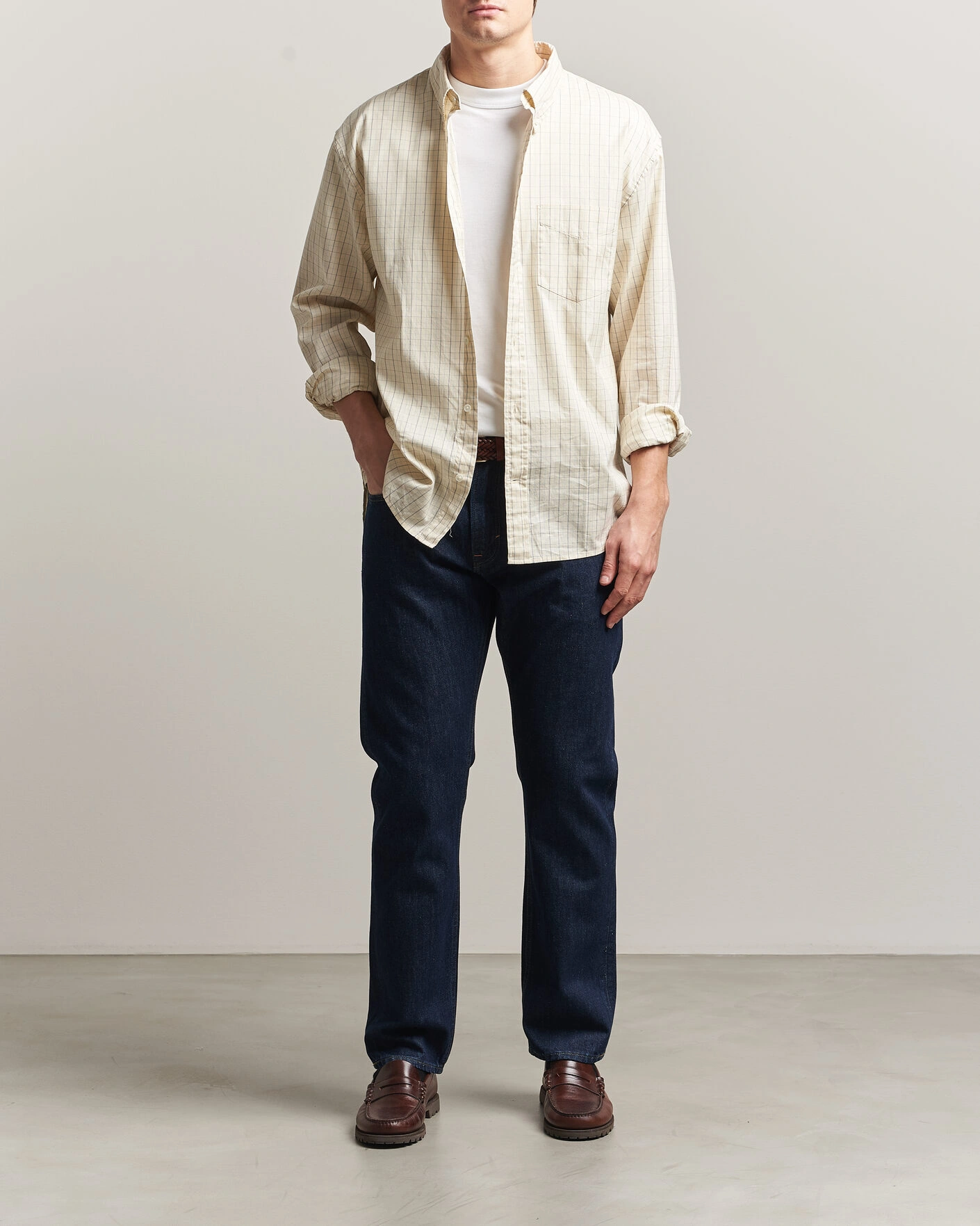 Herre | Bukser | -1 Nordic Denim | Regular Fit Jeans Super Dark