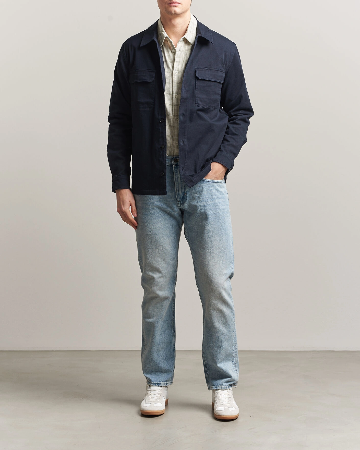 Herre | Bukser | -1 Nordic Denim | Regular Fit Jeans Sky Blue