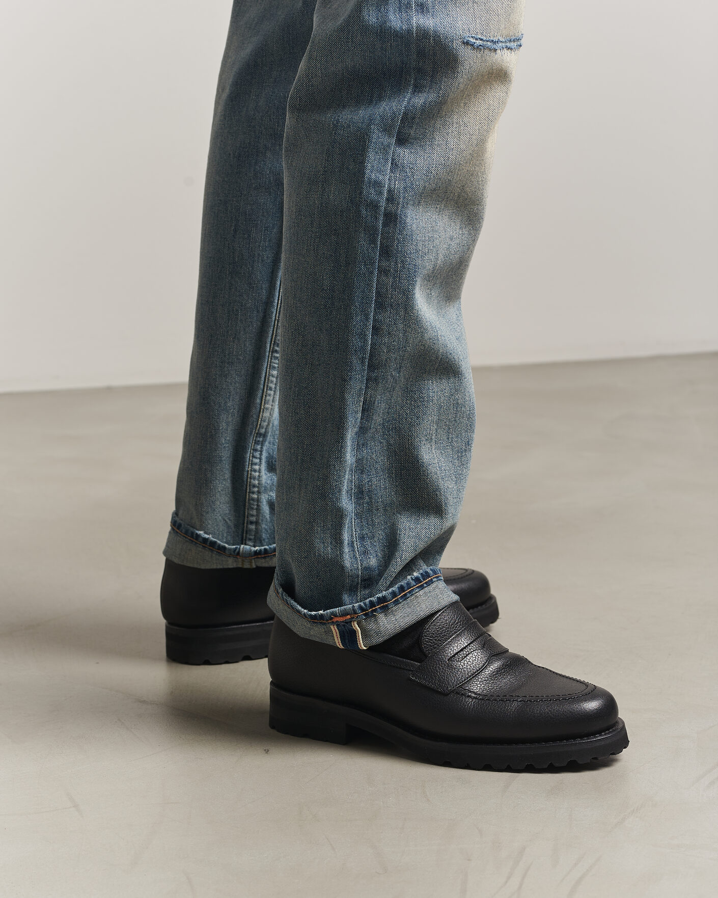 Herre | Bukser | -1 Nordic Denim | Regular Fit Selvedge Jeans Summer Breeze