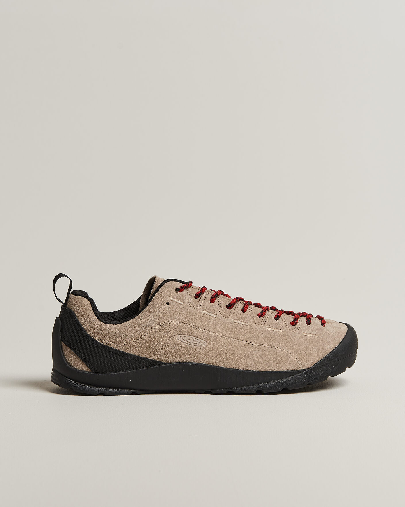 Herre | Trail Sneakers | KEEN | Jasper Suede Sneaker Silver Mink