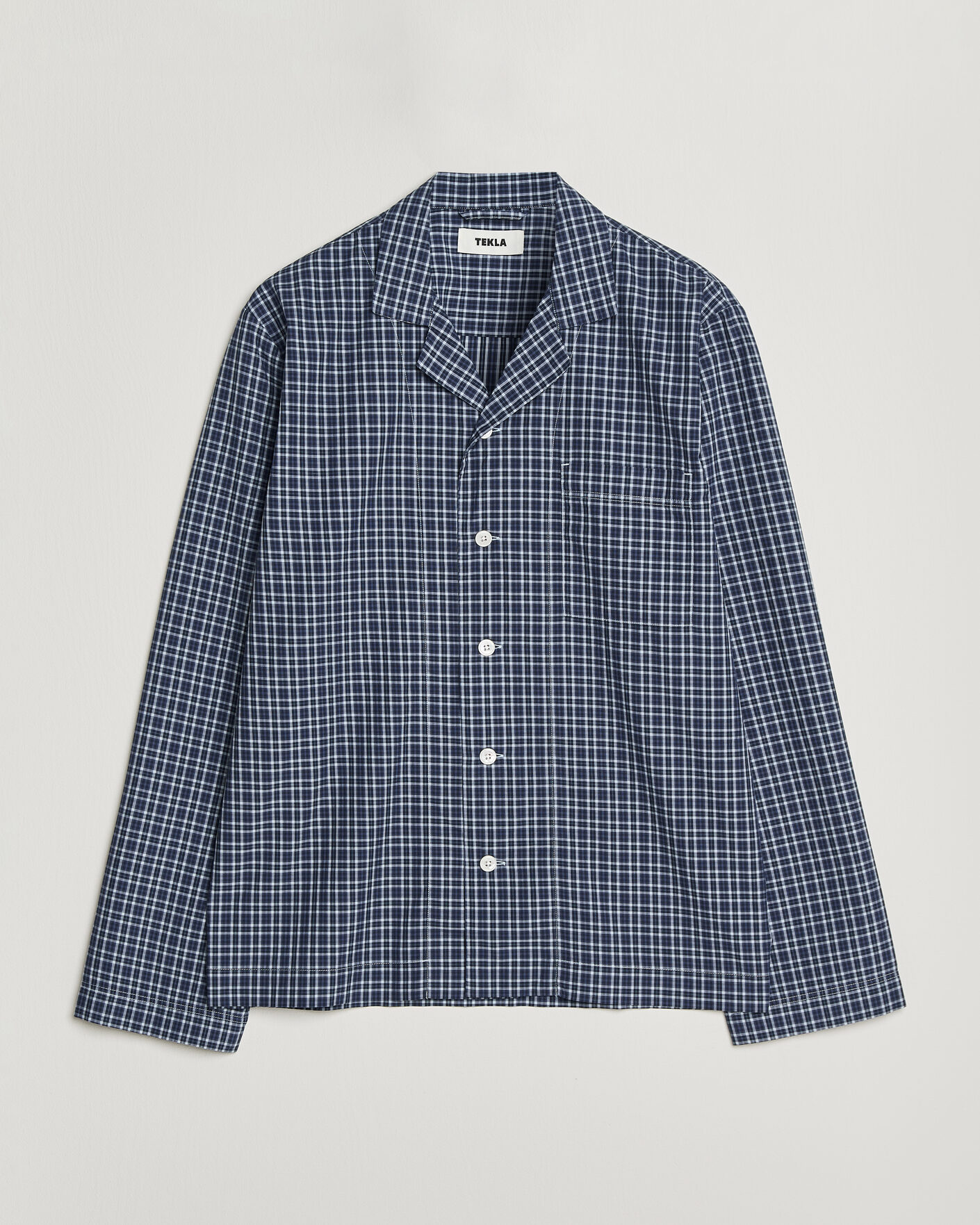 Herre | Pyjamas & Morgenkåber | Tekla | Fine Twill Pyjama Shirt Lanegan Checks