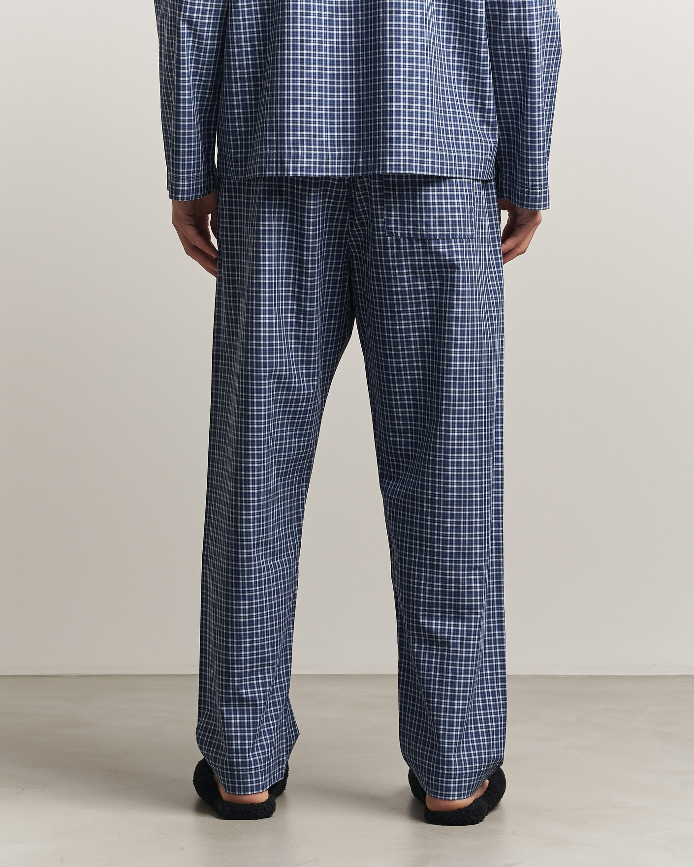 Herre | Pyjamas & Morgenkåber | Tekla | Fine Twill Pyjama Shirt Lanegan Checks