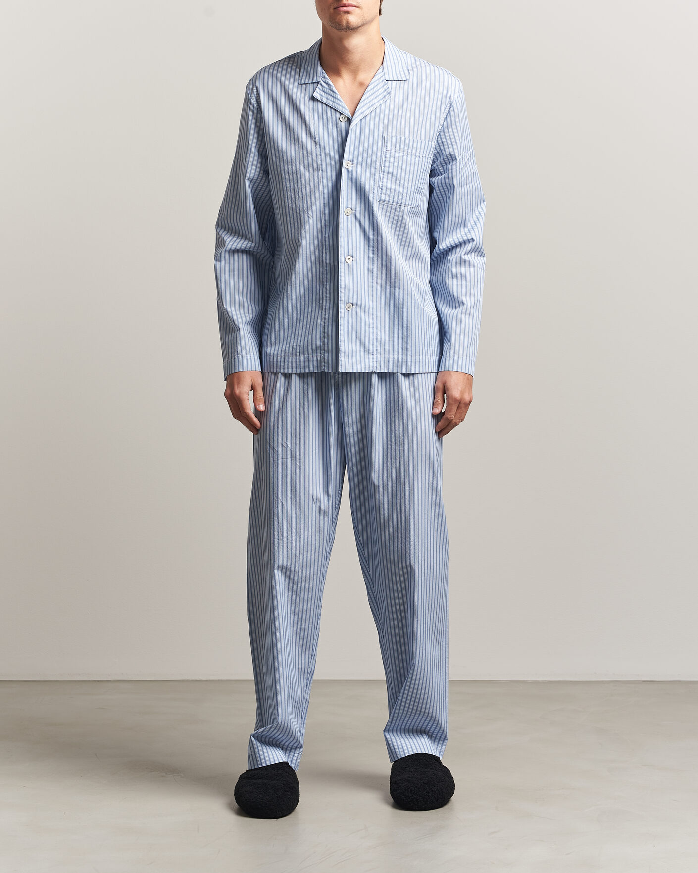 Herre | Pyjamas & Morgenkåber | Tekla | Fine Twill Pyjama Pants Cooper Stripes