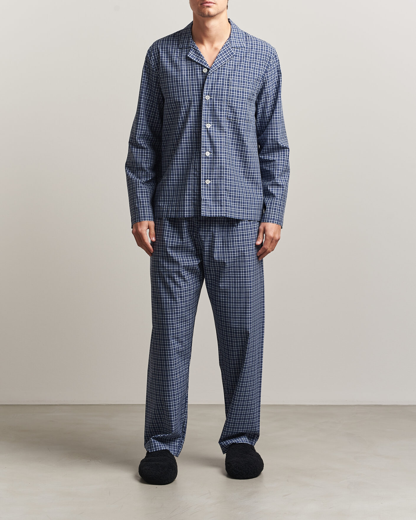 Herre | Pyjamas & Morgenkåber | Tekla | Fine Twill Pyjama Pants Lanegan Checks