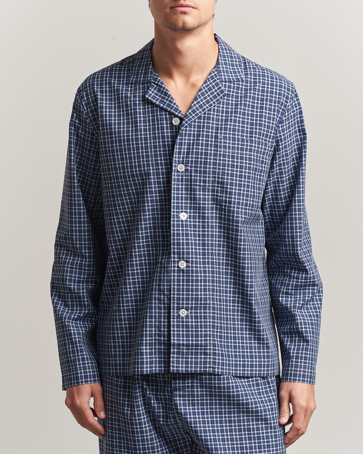 Herre | Pyjamas & Morgenkåber | Tekla | Fine Twill Pyjama Pants Lanegan Checks