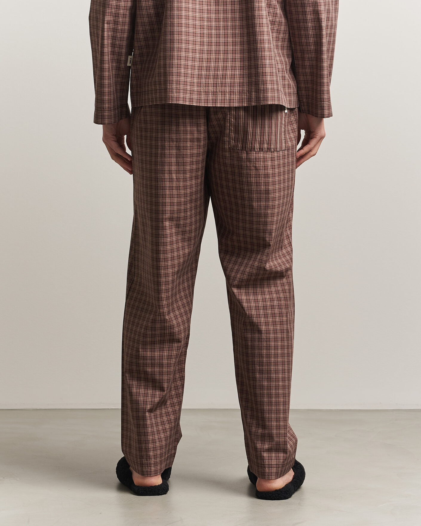 Herre | Pyjamas & Morgenkåber | Tekla | Fine Twill Pyjama Pants Serra Checks