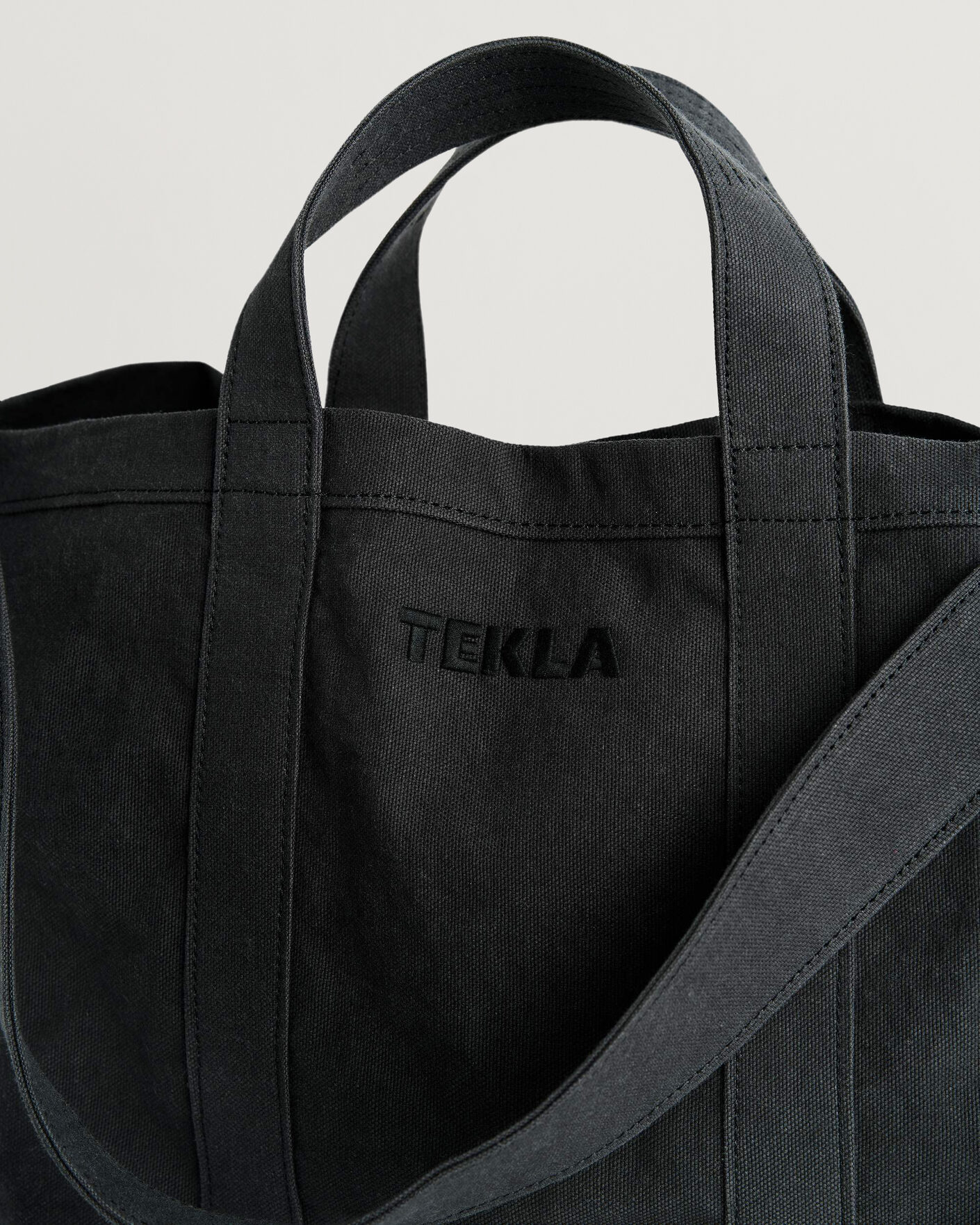 Herre | Tasker | Tekla | Beach Bag Black Sand