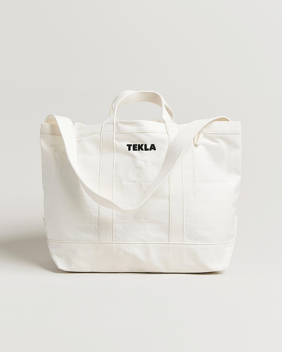 Herre | Tasker | Tekla | Beach Bag Ivory
