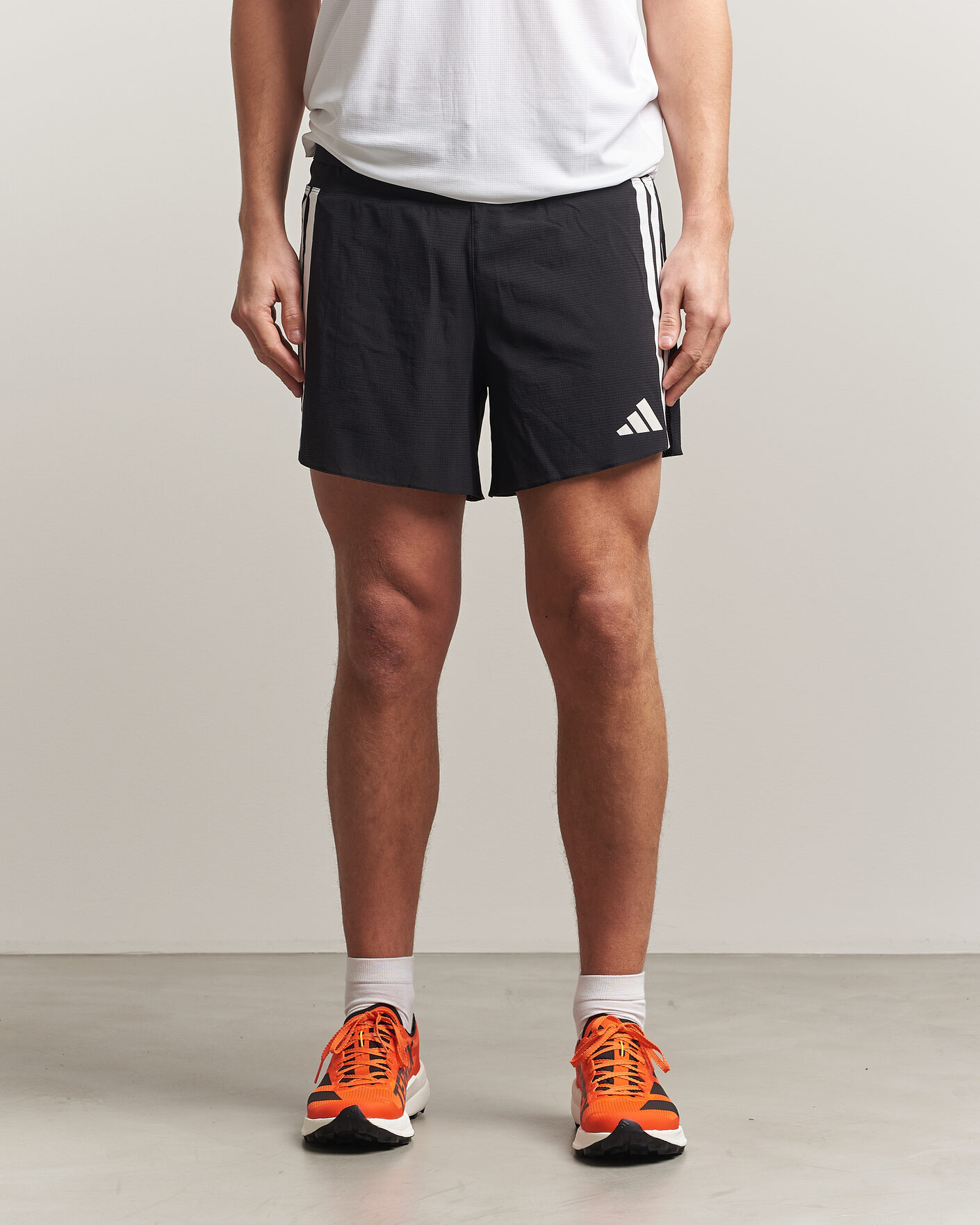 Herre | Shorts | adidas Performance | ADIZERO Running Shorts Black
