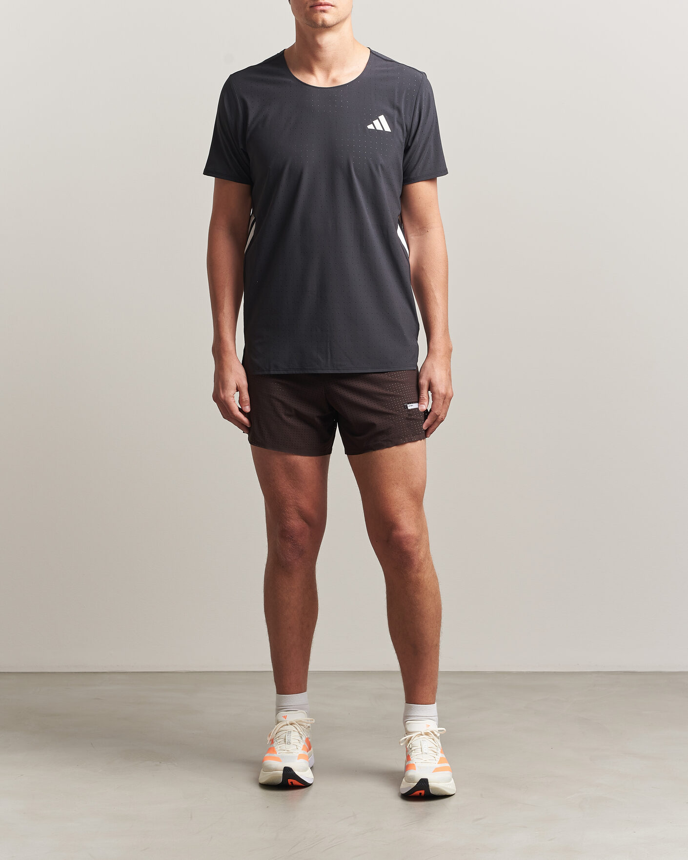 Herre | T-Shirts | adidas Performance | ADIZERO Running T-Shirt Black