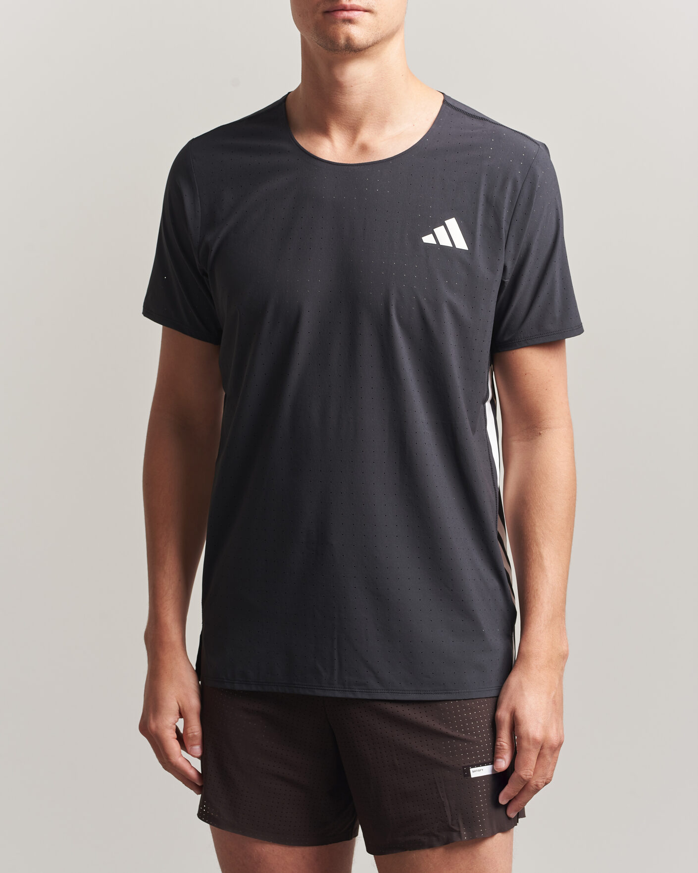 Herre | T-Shirts | adidas Performance | ADIZERO Running T-Shirt Black