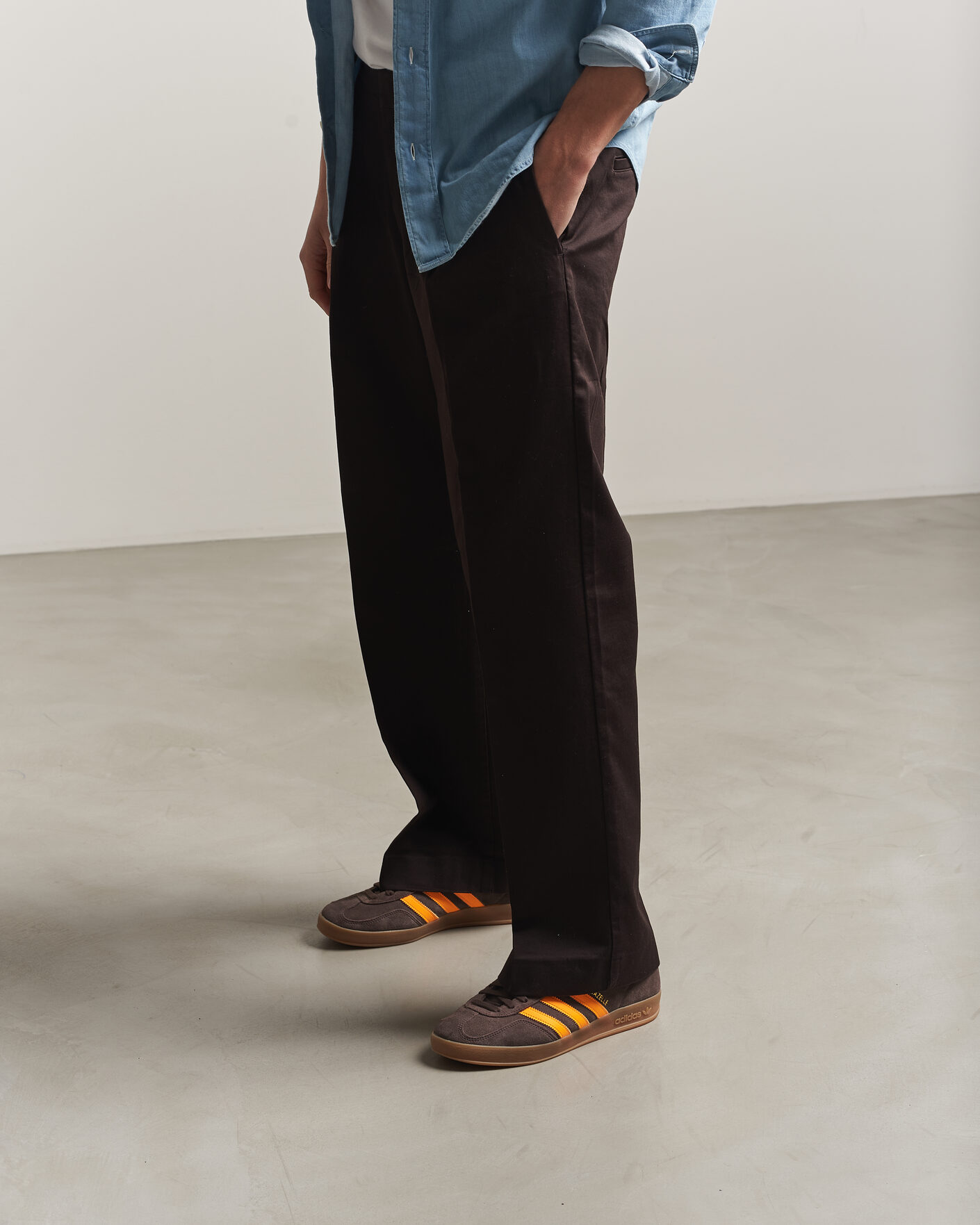 Herre | Sneakers | adidas Originals | Gazelle Indoor Sneaker Brown/Orange