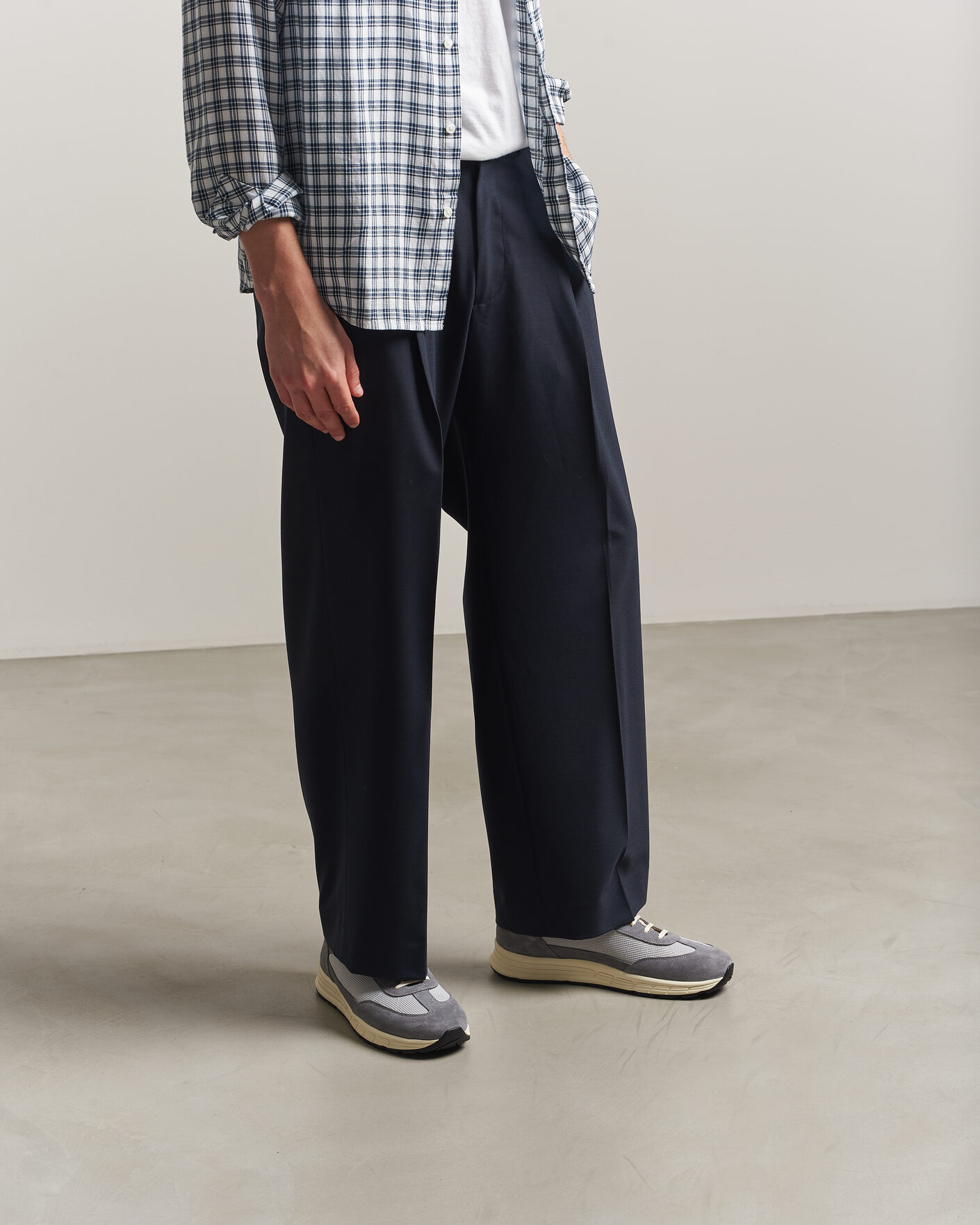 Herre | Sneakers | CQP | Renna Suede Runner Silver