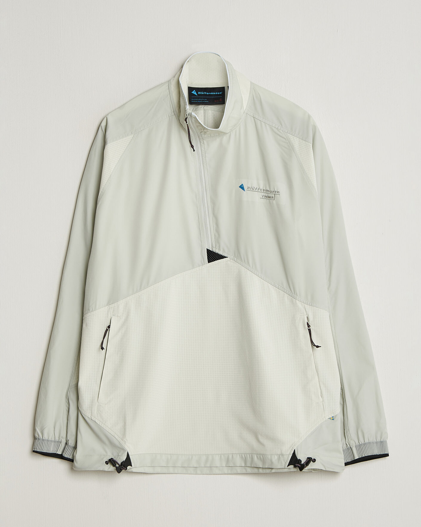 Herre | Jakker | Klättermusen | Vingner Anorak Mercury Blue/Cristal Gree