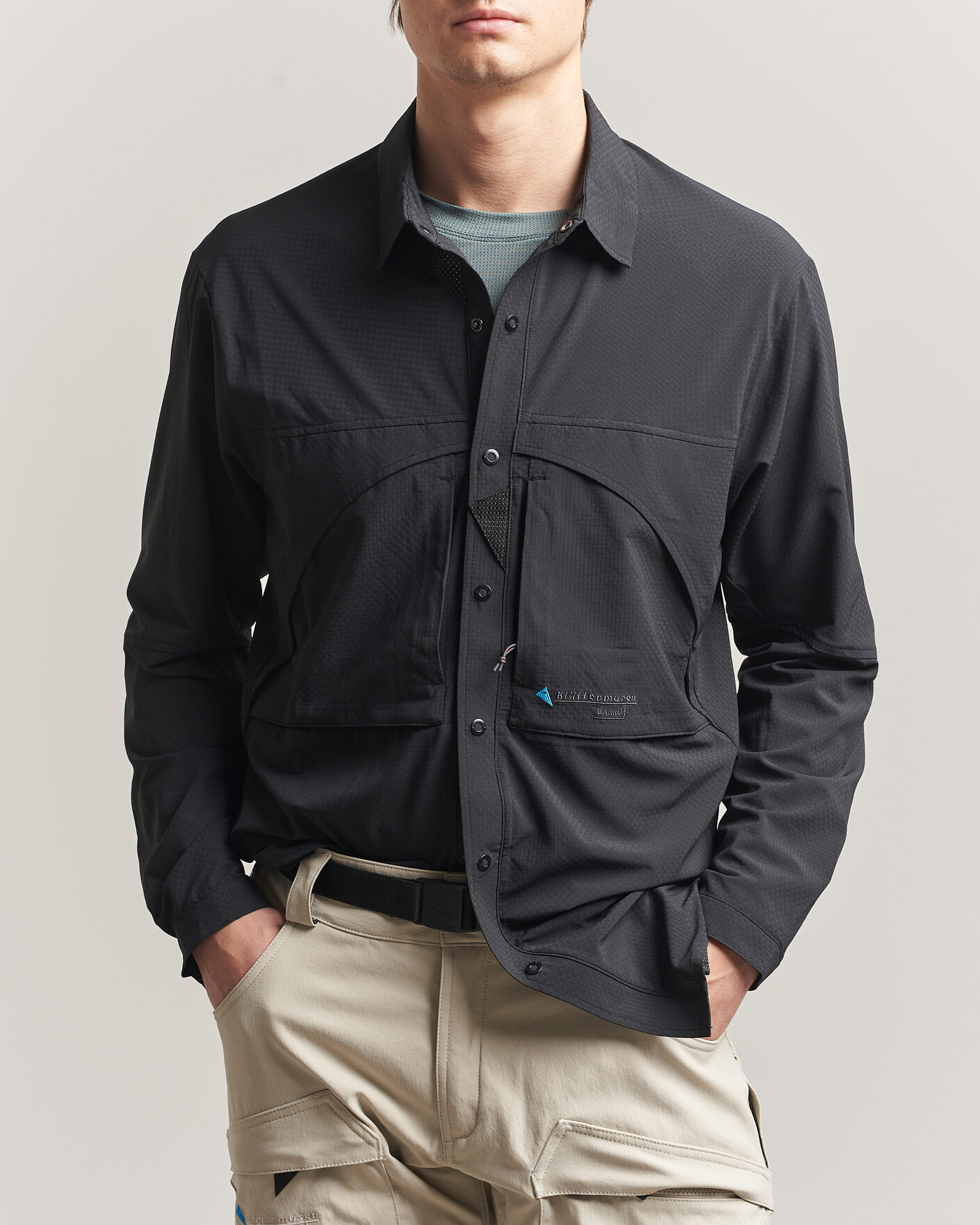 Herre | Trøjer | Klättermusen | Bärrö Function Shirt Black