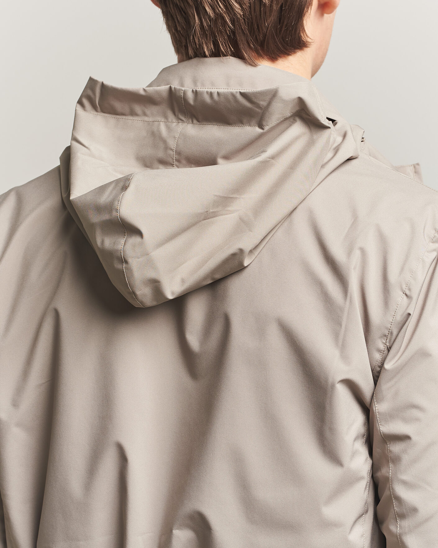 Herre | Jakker | Gran Sasso | Nylon Field Jacket Beige