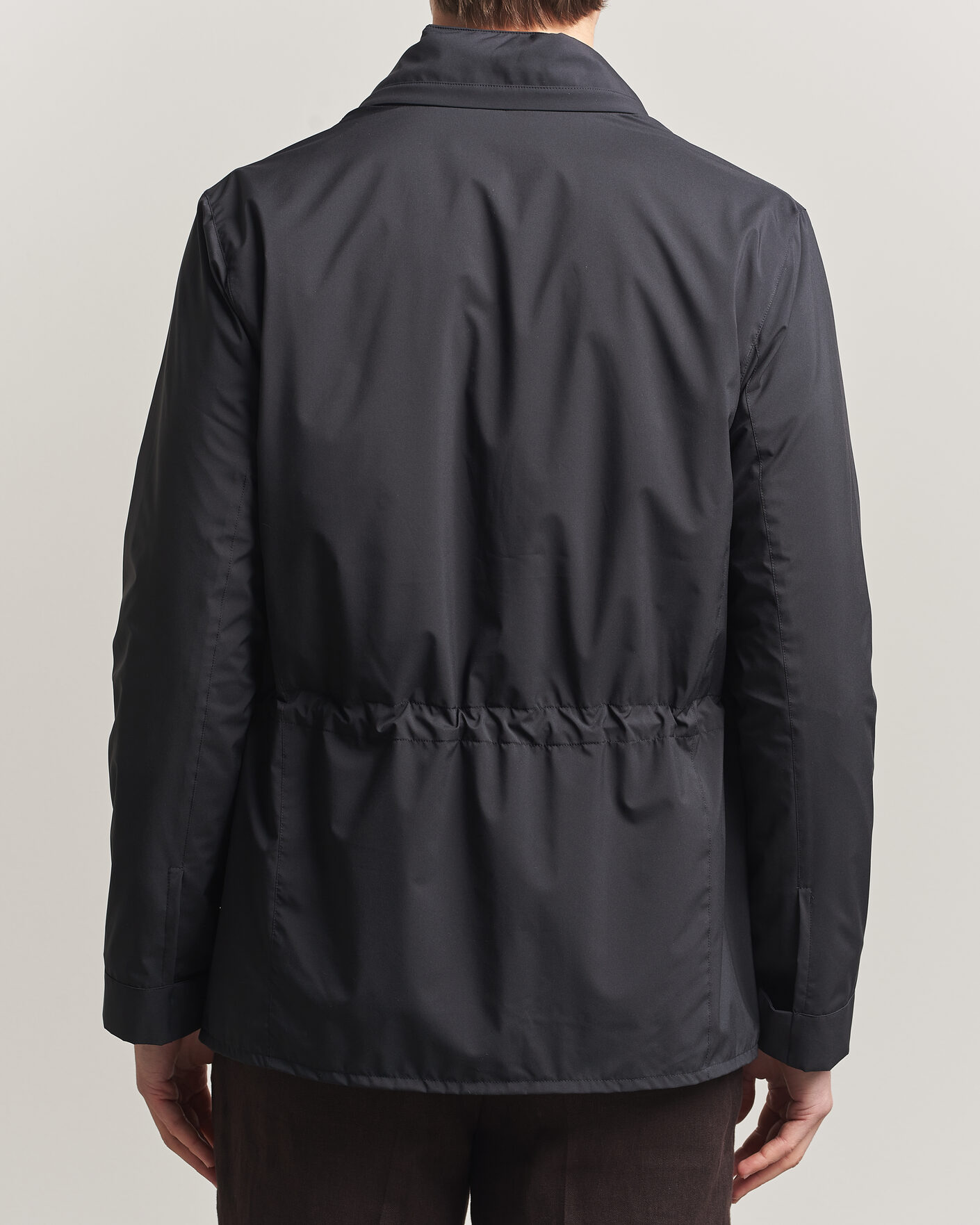 Herre | Jakker | Gran Sasso | Nylon Field Jacket Navy