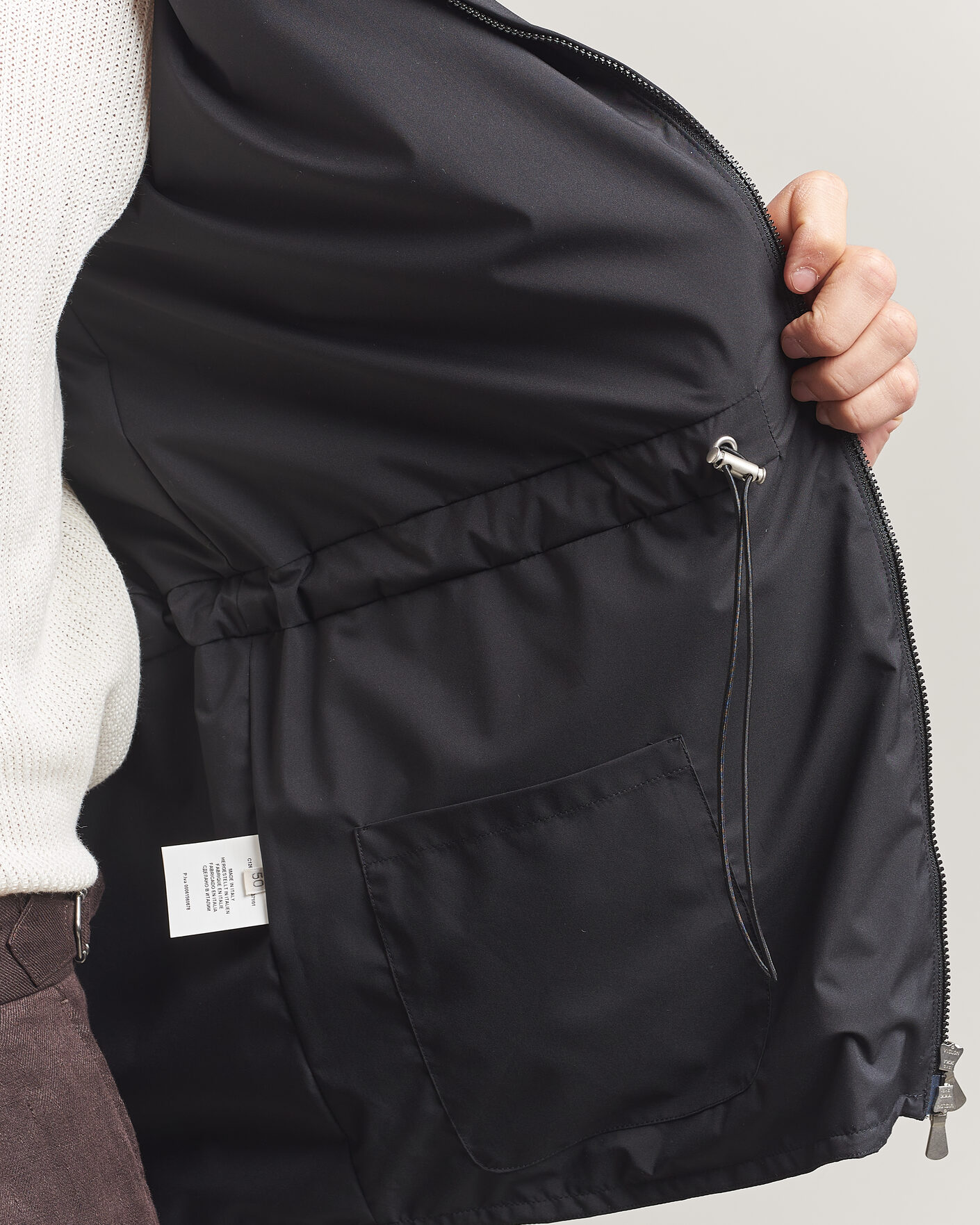 Herre | Jakker | Gran Sasso | Nylon Field Jacket Navy