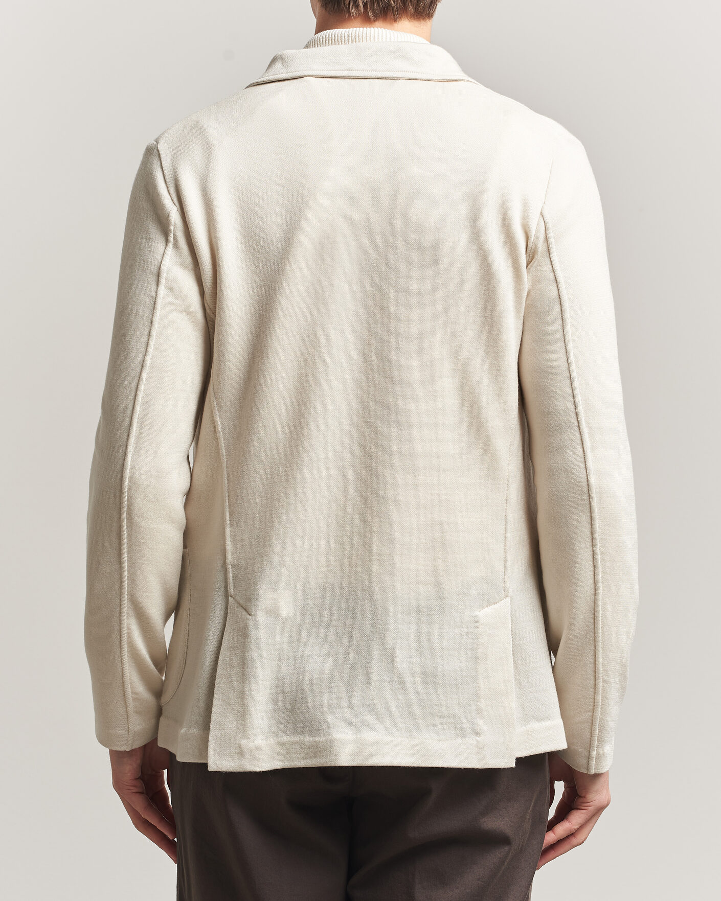 Herre | Blazere & jakker | Gran Sasso | Wool Knitted Blazer Cream
