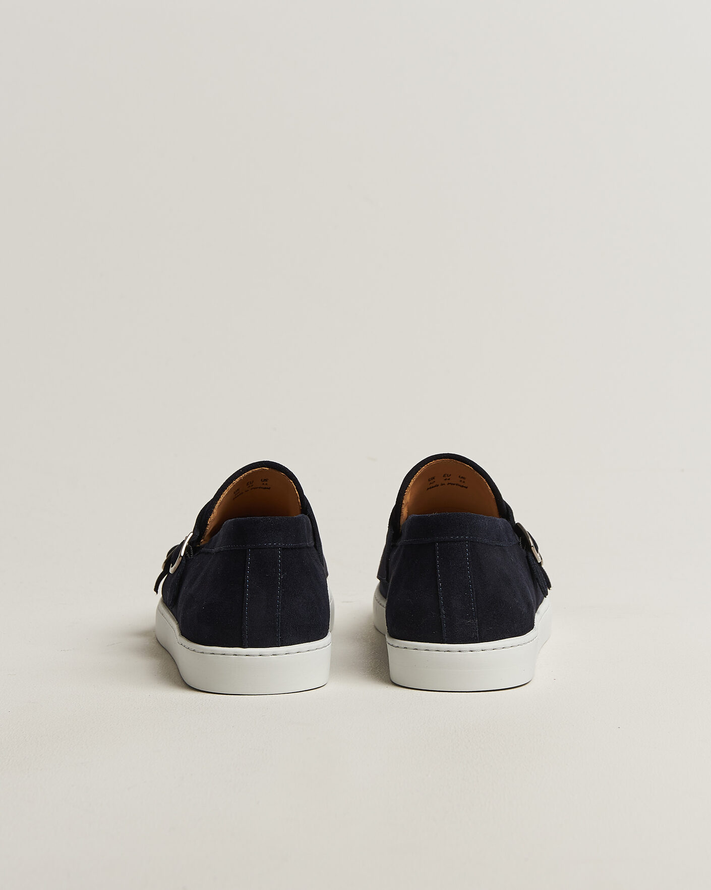 Herre | Loafers | Fliteless | Suede Monk Strap Sneaker Loafer Navy