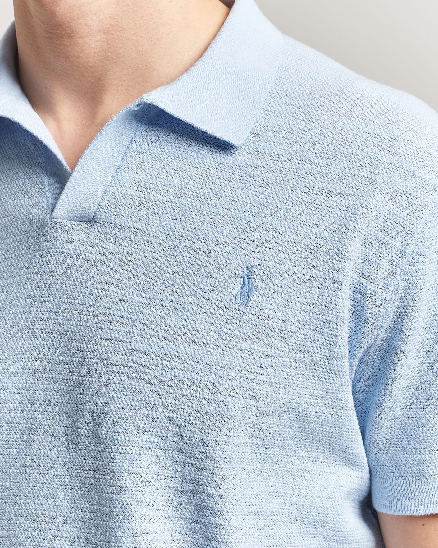 Herre | Polotrøjer | Polo Ralph Lauren | Cotton Blend Polo Office Blue