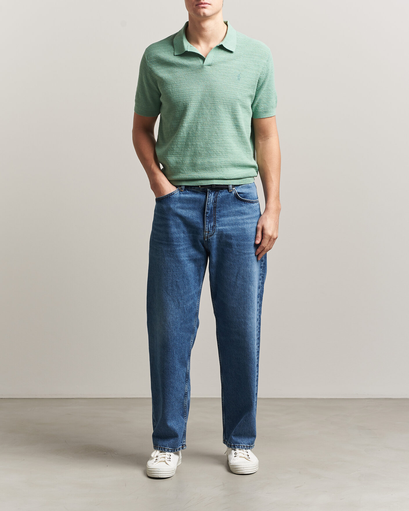 Herre | Polotrøjer | Polo Ralph Lauren | Cotton Blend Polo Faded Mint