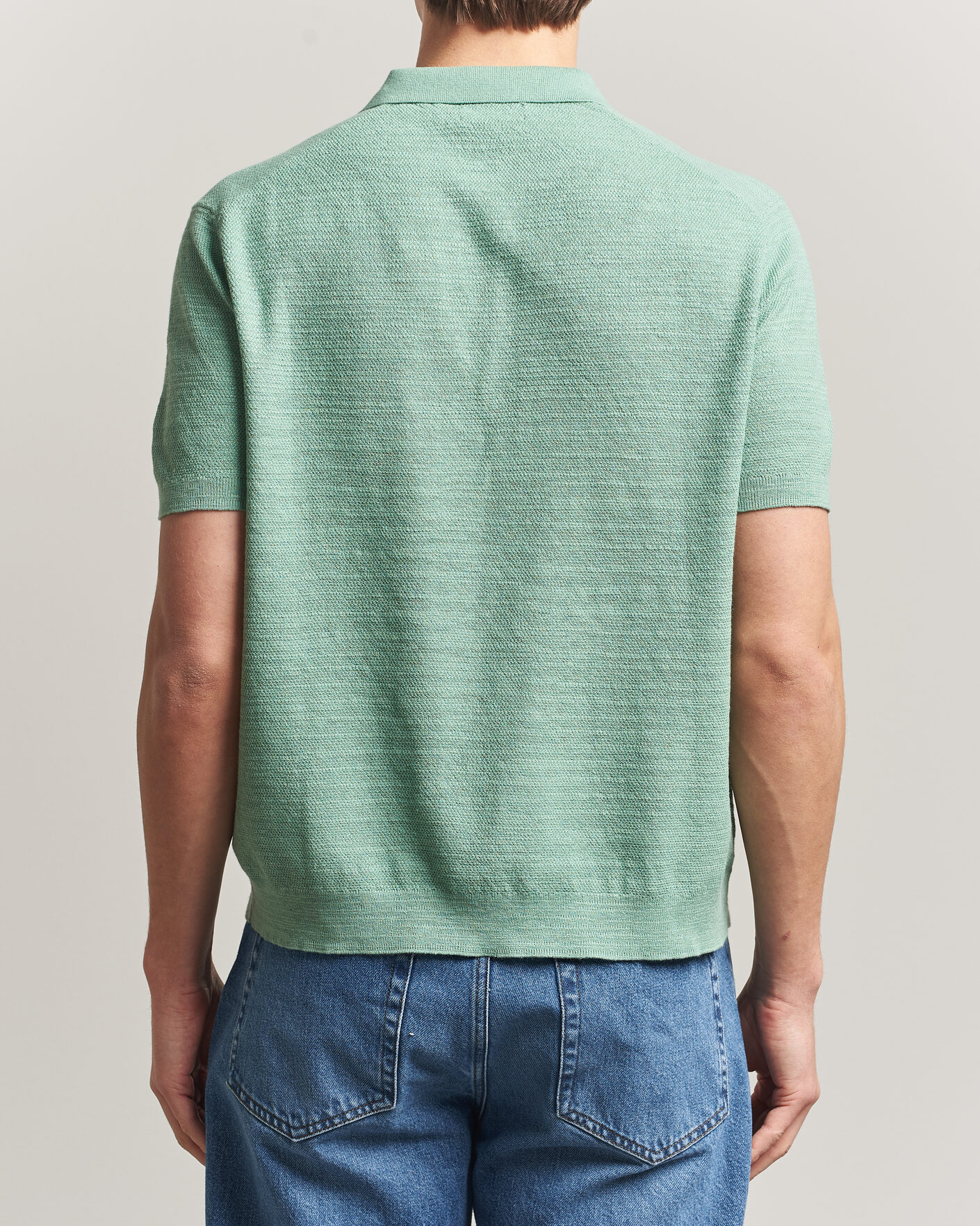 Herre | Polotrøjer | Polo Ralph Lauren | Cotton Blend Polo Faded Mint