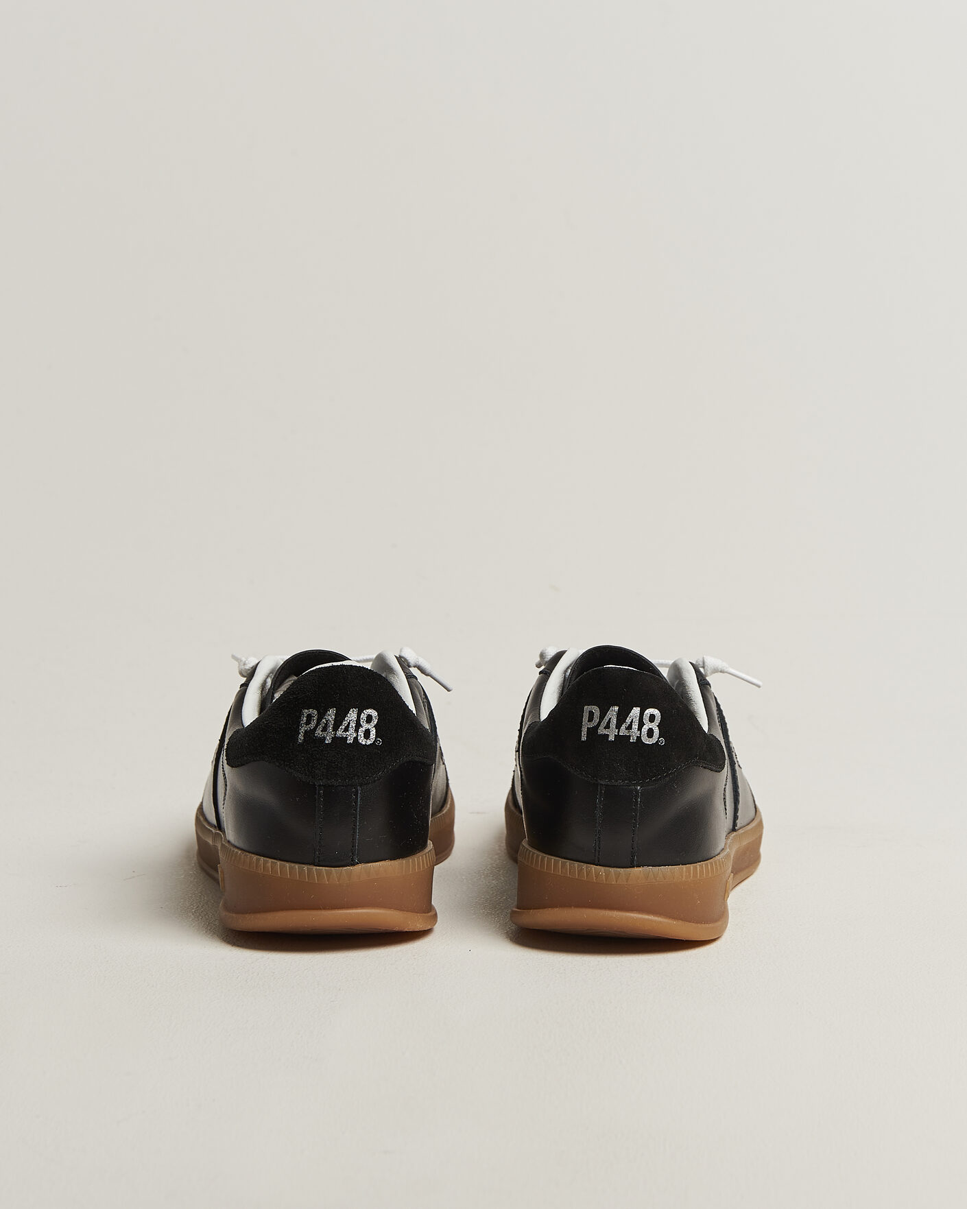 Herre | Sneakers | P448 | Monza Leather/Suede Sneaker Black