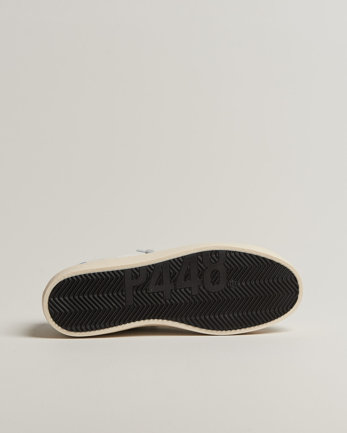 Herre | Sneakers | P448 | John Leather Sneaker White/Blue