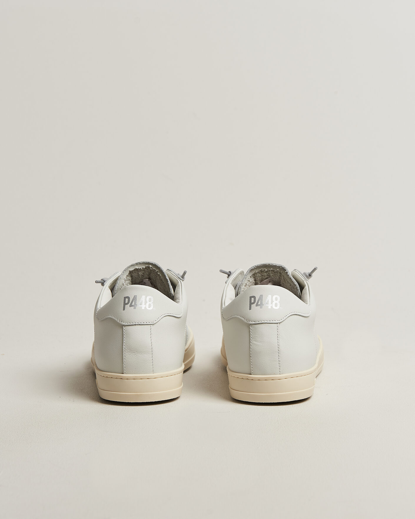 Herre | Sneakers | P448 | John Leather Sneaker White