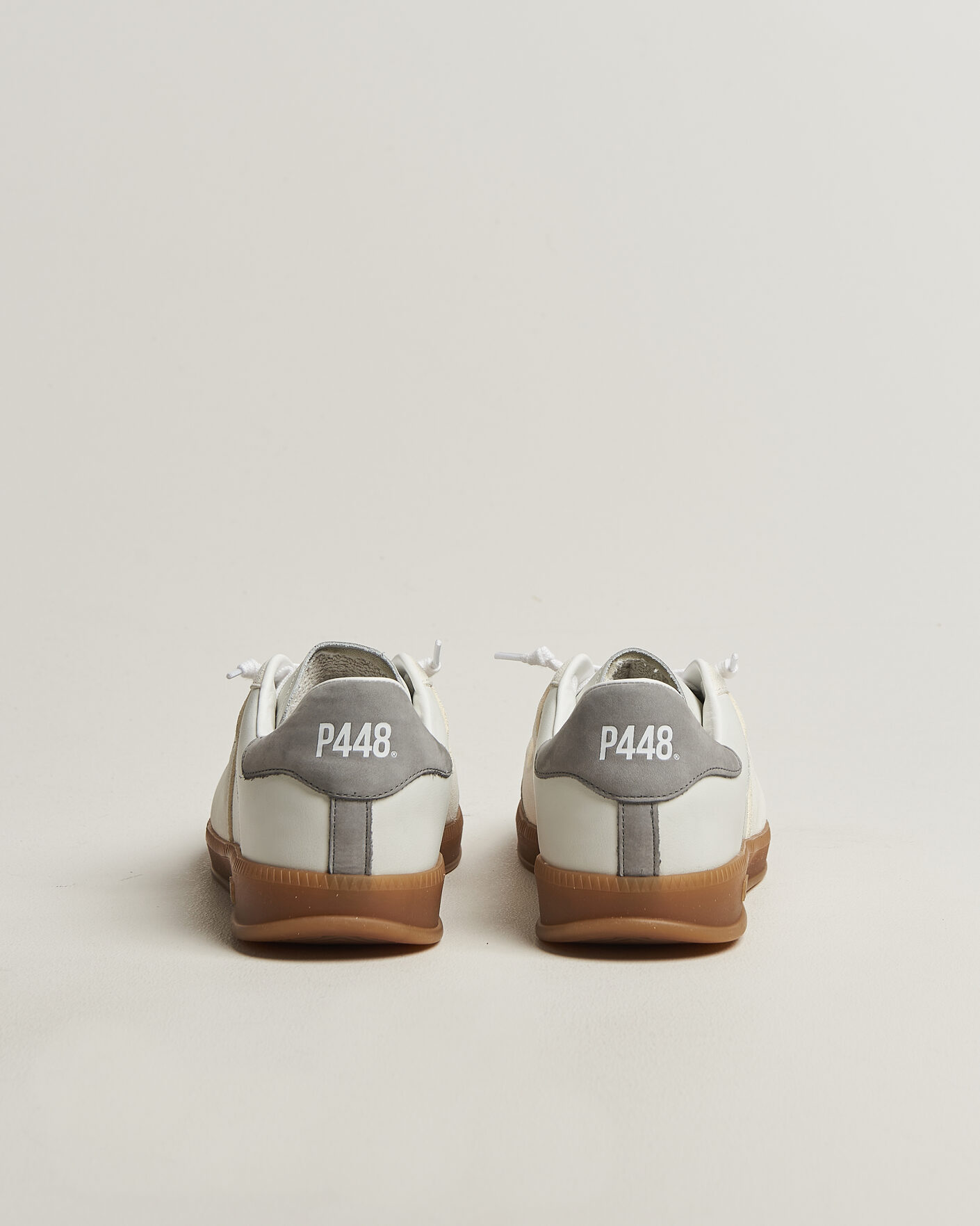 Herre | Sneakers | P448 | Monza Leather/Suede Sneaker White