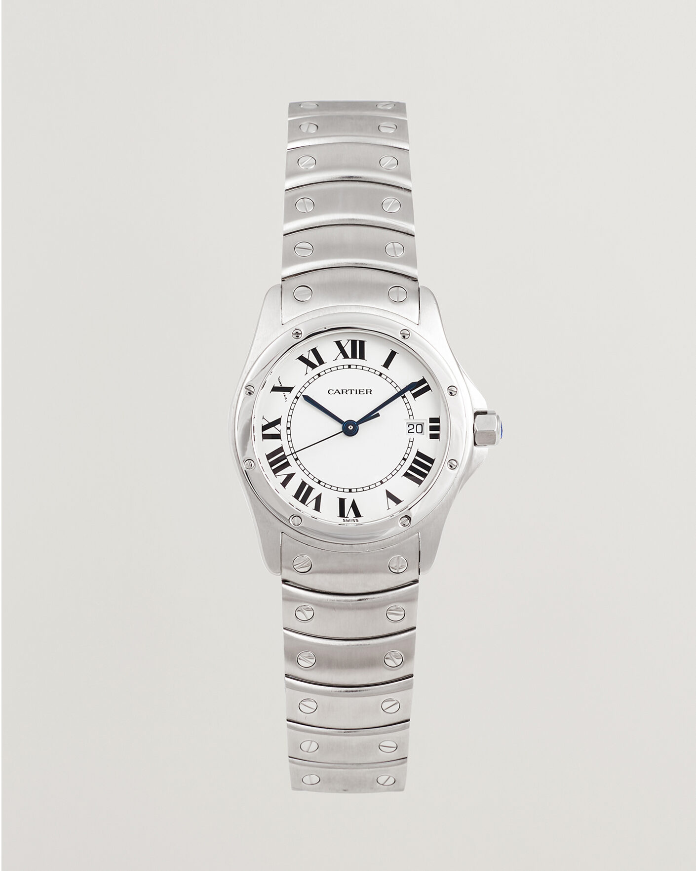 Herre | Pre-Owned & Vintage Watches | Cartier Pre-Owned | Santos Ronde  