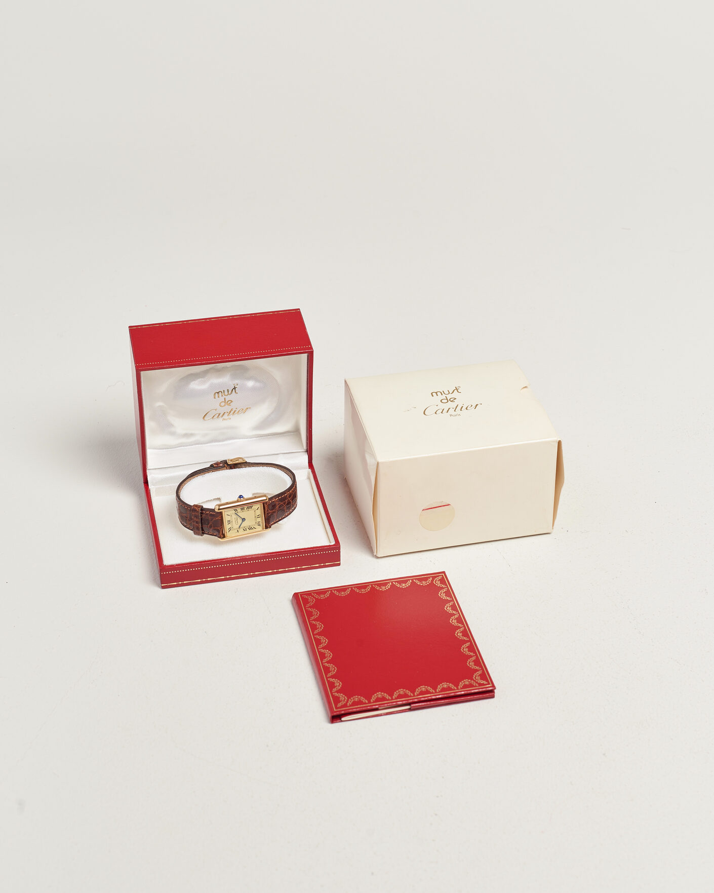 Herre | Pre-Owned & Vintage Watches | Cartier Pre-Owned | Tank Vermeil 