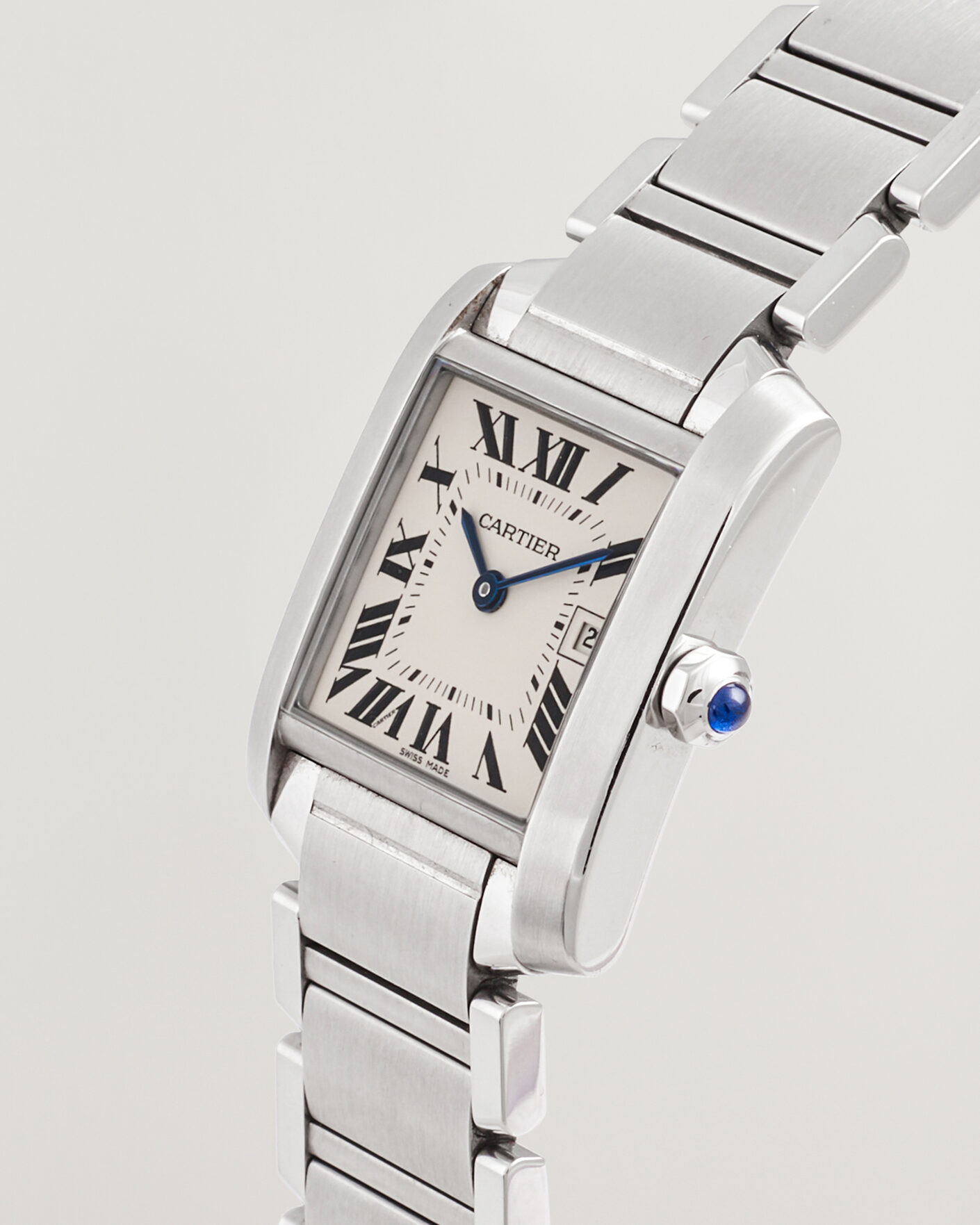 Herre | Pre-Owned & Vintage Watches | Cartier Pre-Owned | Tank Française 