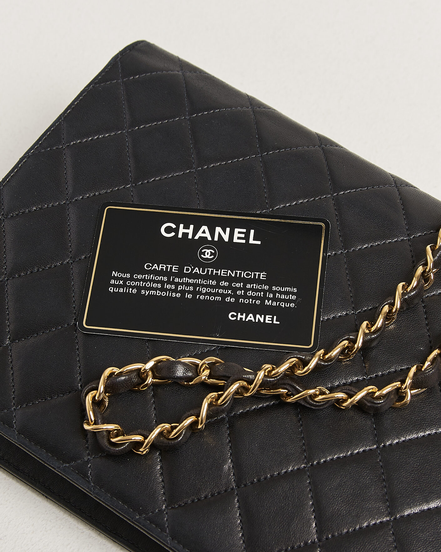 Herre | Pre-Owned & Vintage Bags | Chanel Pre-Owned | Single Flap Bag Black