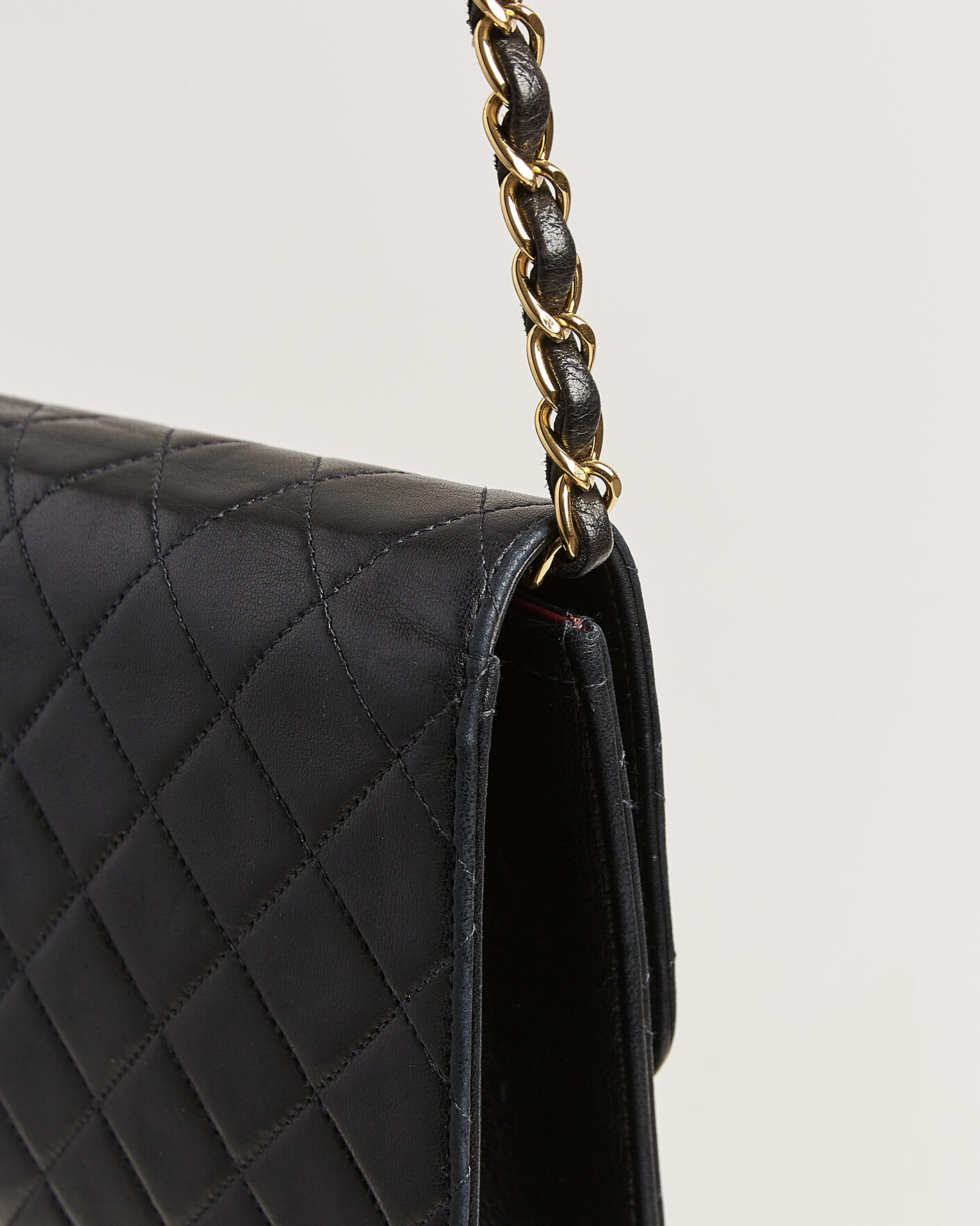 Herre | Pre-Owned & Vintage Bags | Chanel Pre-Owned | Single Flap Bag Black