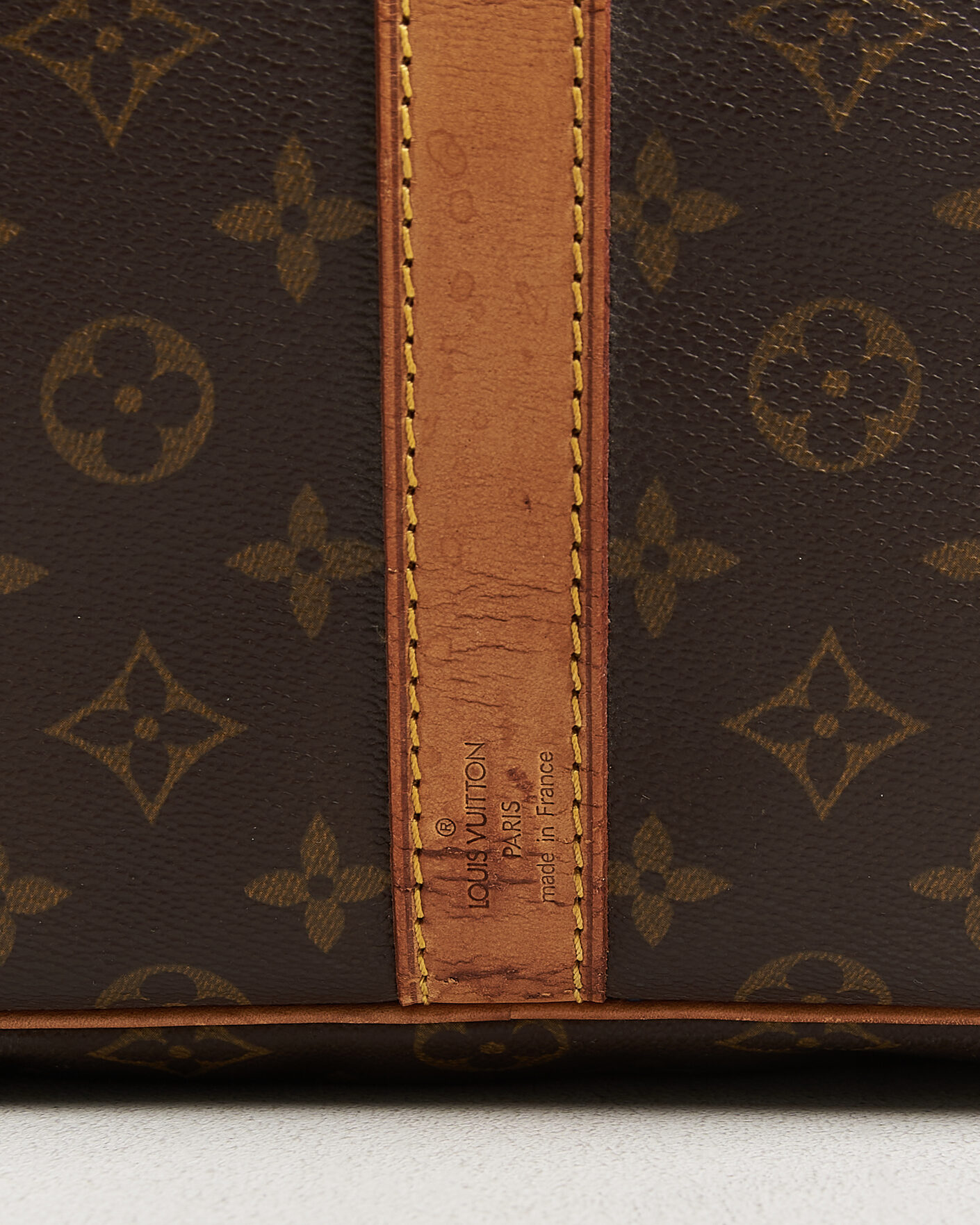 Herre | Pre-Owned & Vintage Bags | Louis Vuitton Pre-Owned | Keepall Bandouliére 55 Monogram