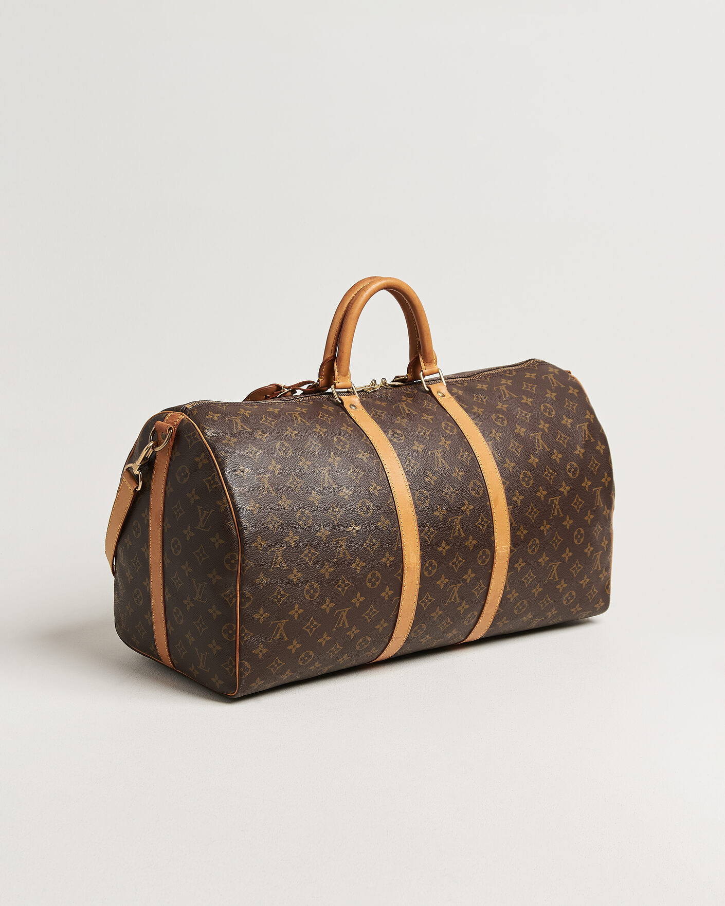 Herre | Pre-Owned & Vintage Bags | Louis Vuitton Pre-Owned | Keepall Bandouliére 55 Monogram