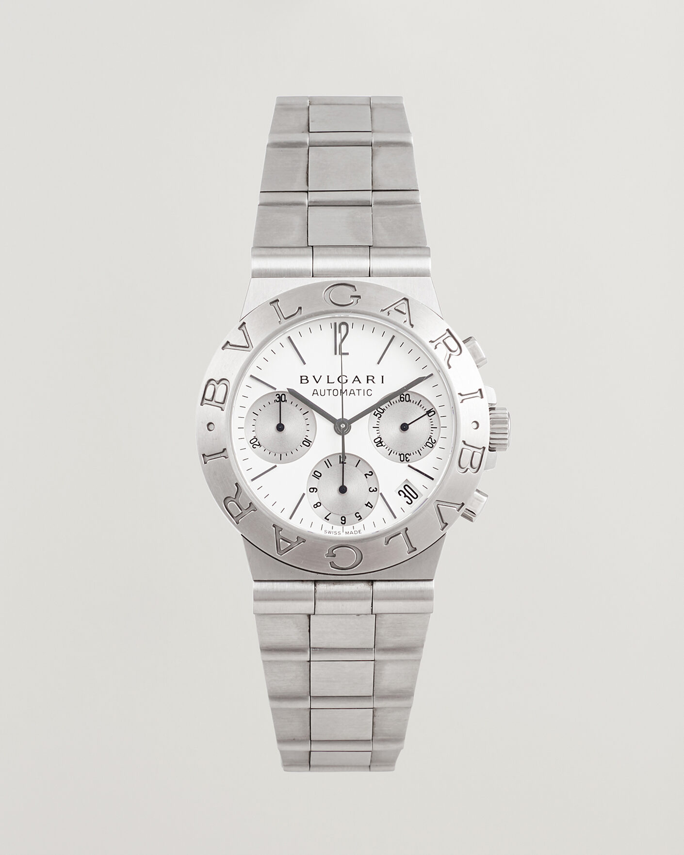 Herre | Pre-Owned & Vintage Watches | Bvlgari Pre-Owned | Diagono Chrono  