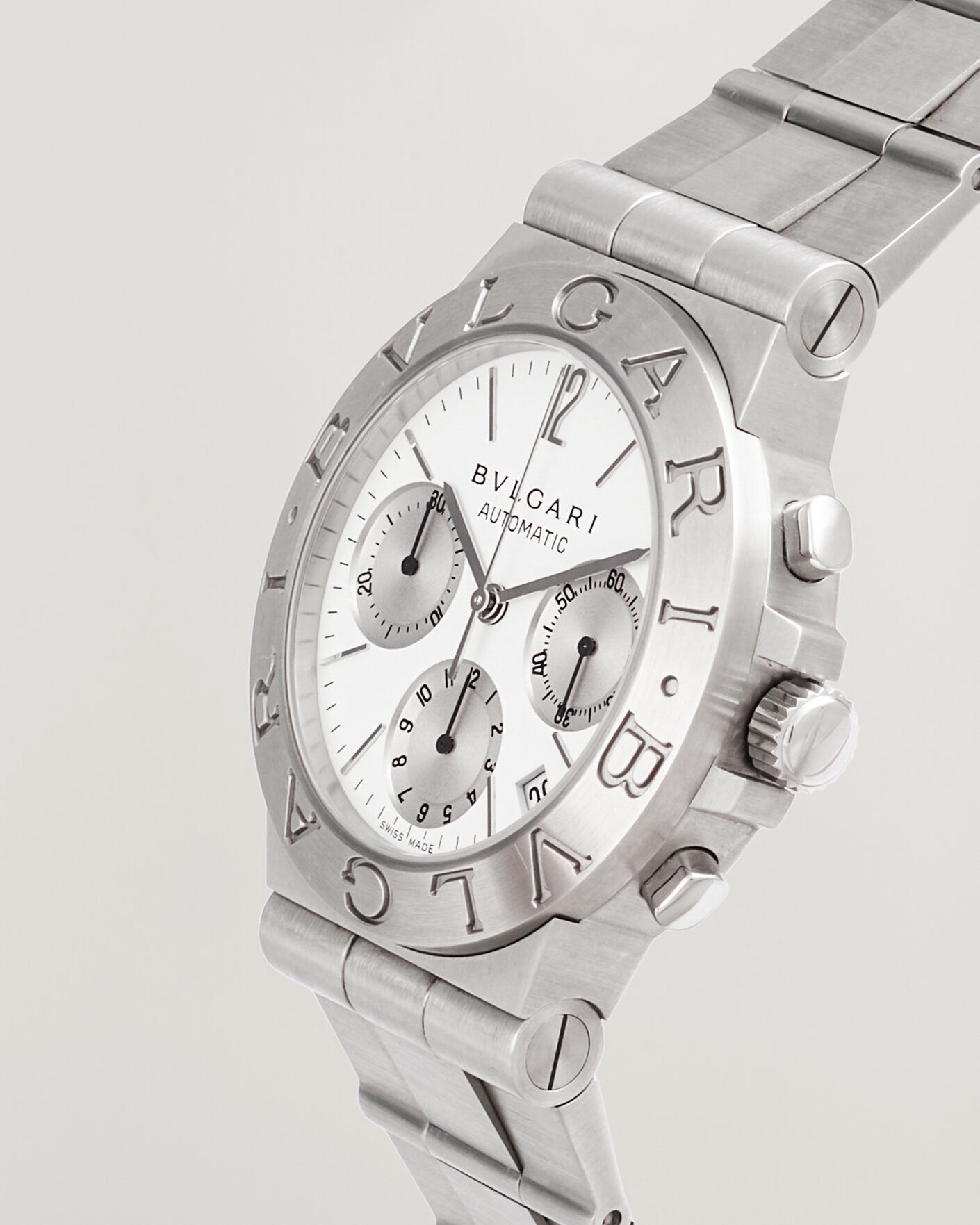 Herre | Pre-Owned & Vintage Watches | Bvlgari Pre-Owned | Diagono Chrono  