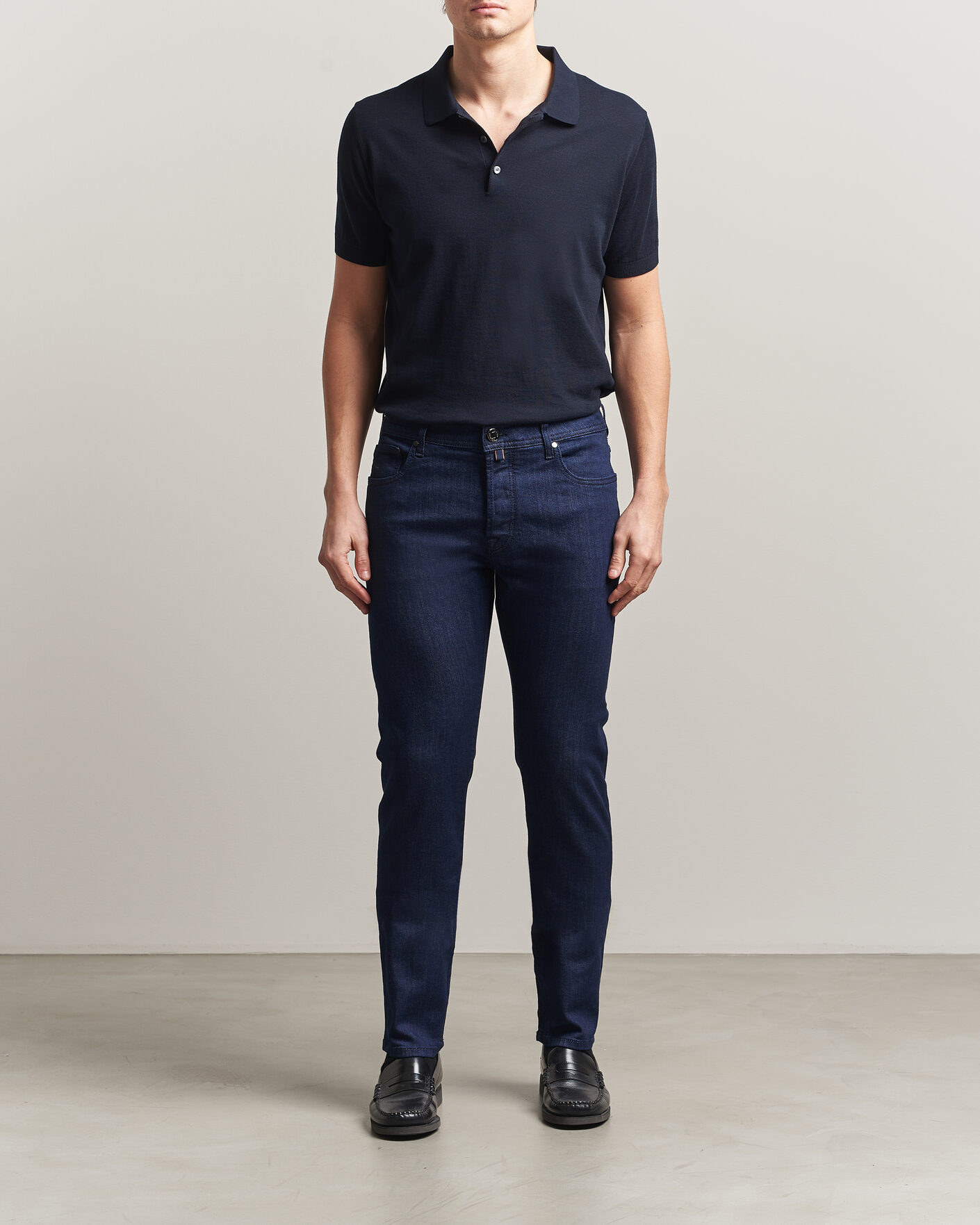 Herre | Bukser | Jacob Cohën | Bard Slim Fit Super Stretch Jeans Rinse Wash