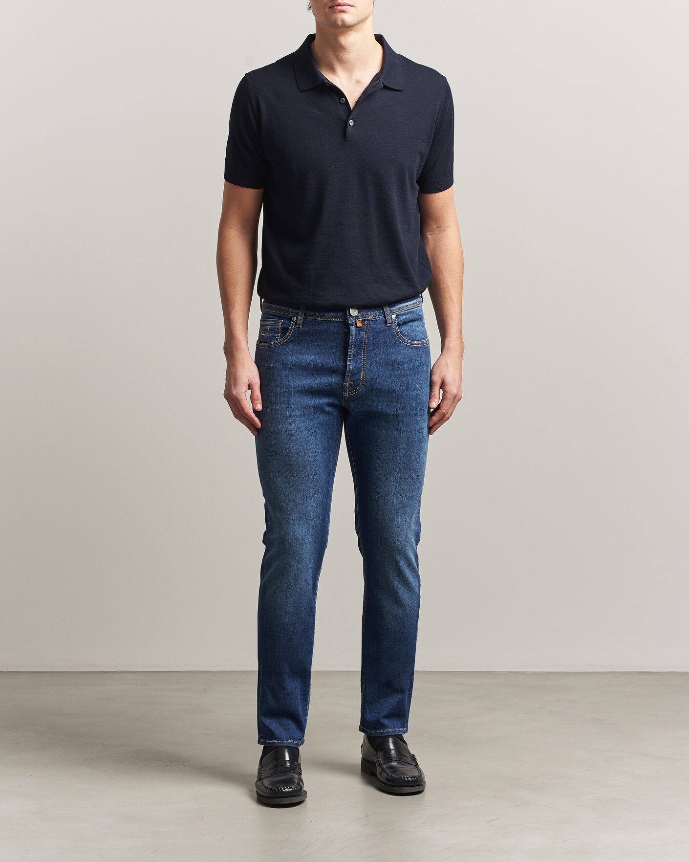 Herre | Jeans | Jacob Cohën | Bard Slim Fit Super Stretch Jeans Medium Vintage