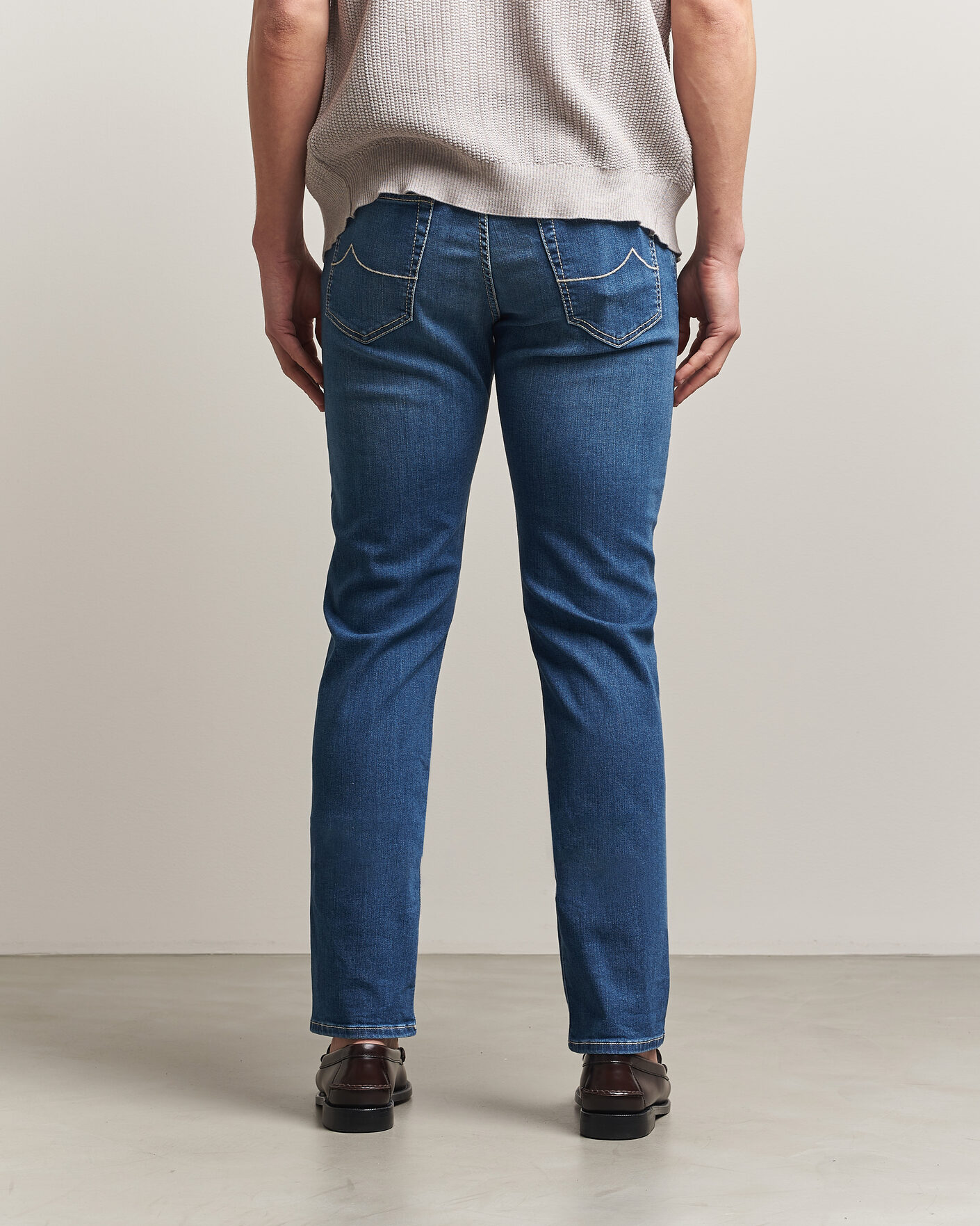 Herre | Jeans | Jacob Cohën | Bard Slim Fit Super Stretch Jeans Light Vintage