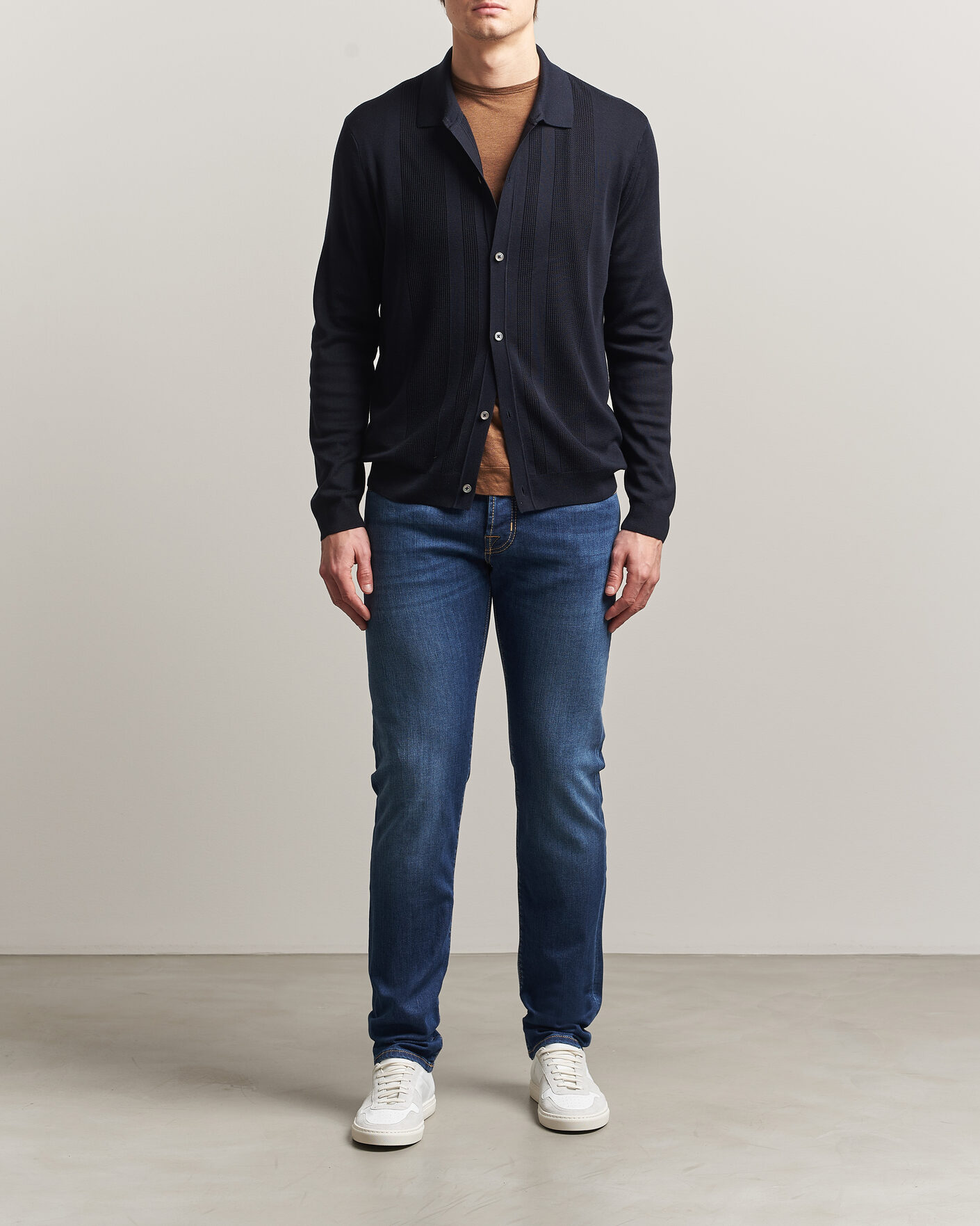 Herre | Bukser | Jacob Cohën | Nick Slim Fit Super Stretch Jeans Medium Vintage