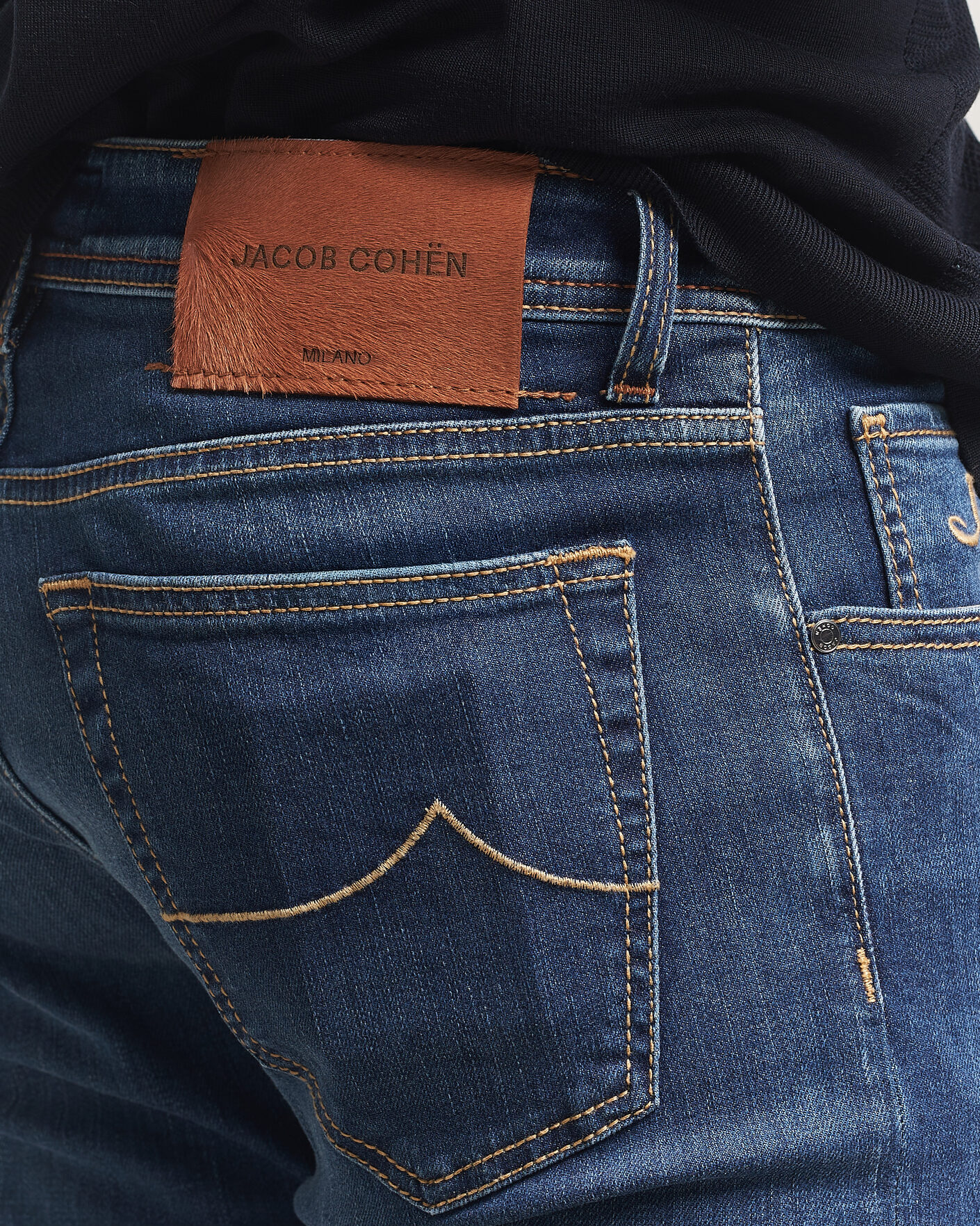Herre | Bukser | Jacob Cohën | Nick Slim Fit Super Stretch Jeans Medium Vintage