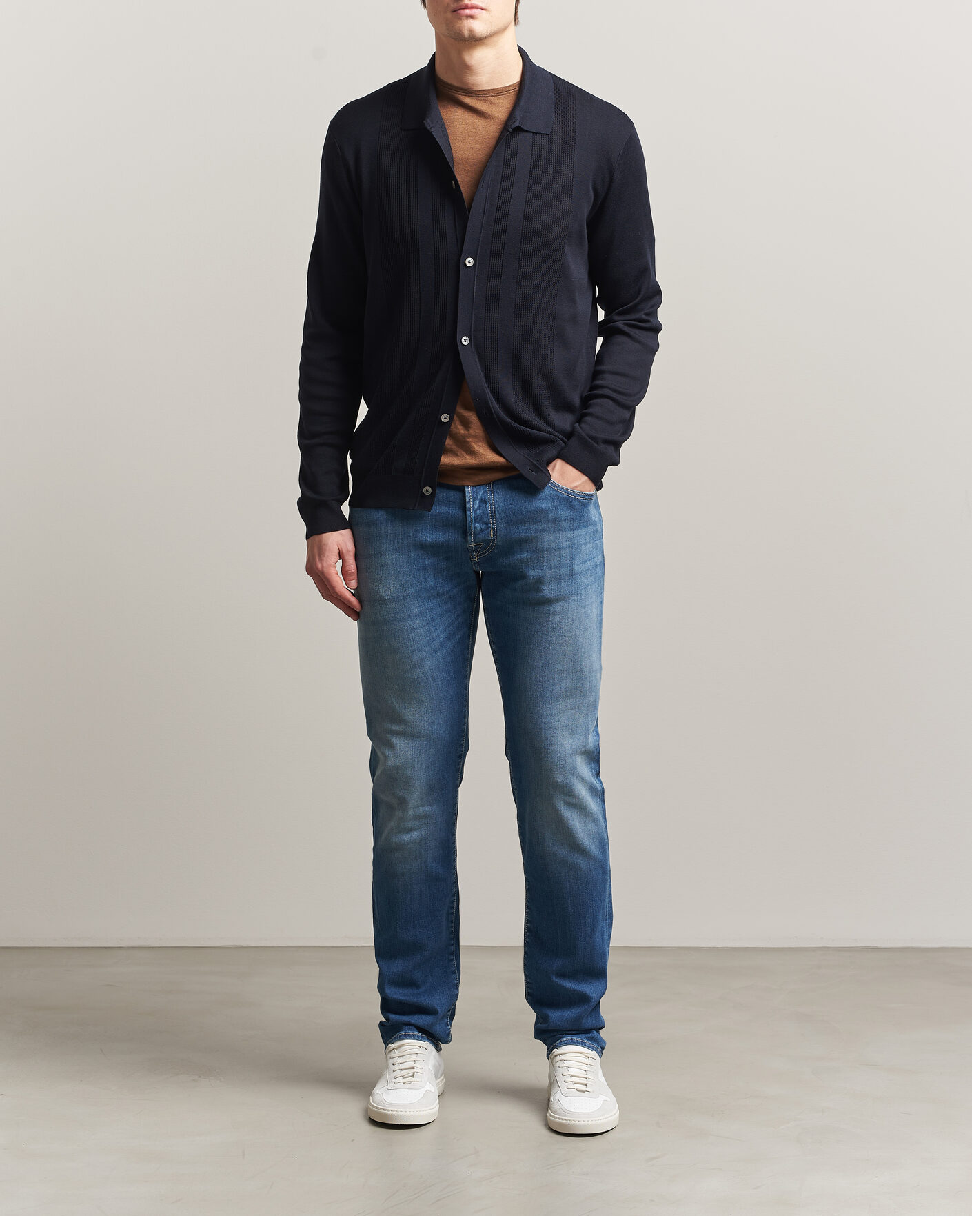 Herre | Jeans | Jacob Cohën | Nick Slim Fit Super Stretch Jeans Light Vintage