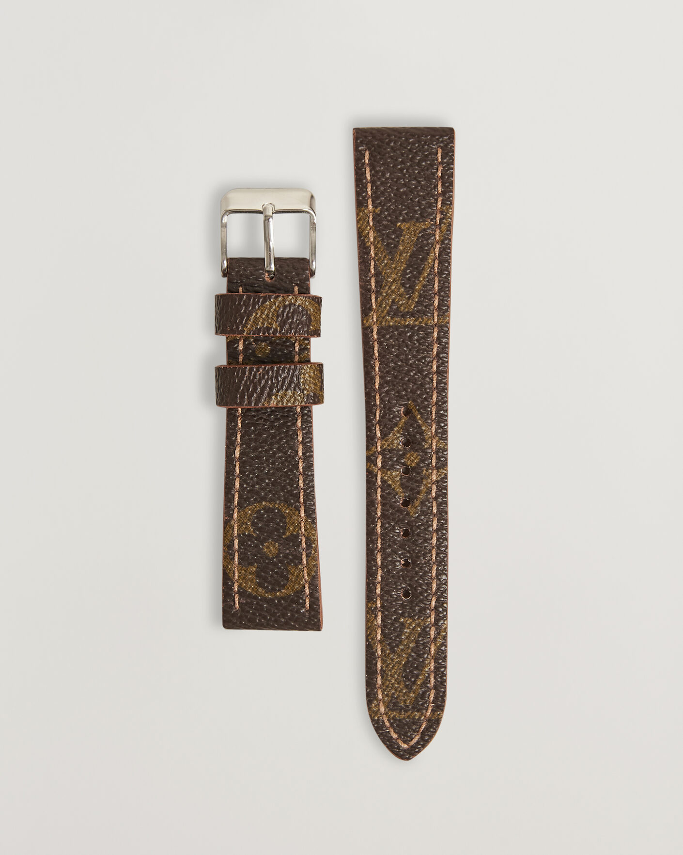 Herre | Urremme | Care with Carl | Watch Strap Remade Louis Vuitton 20/16 mm Monogram
