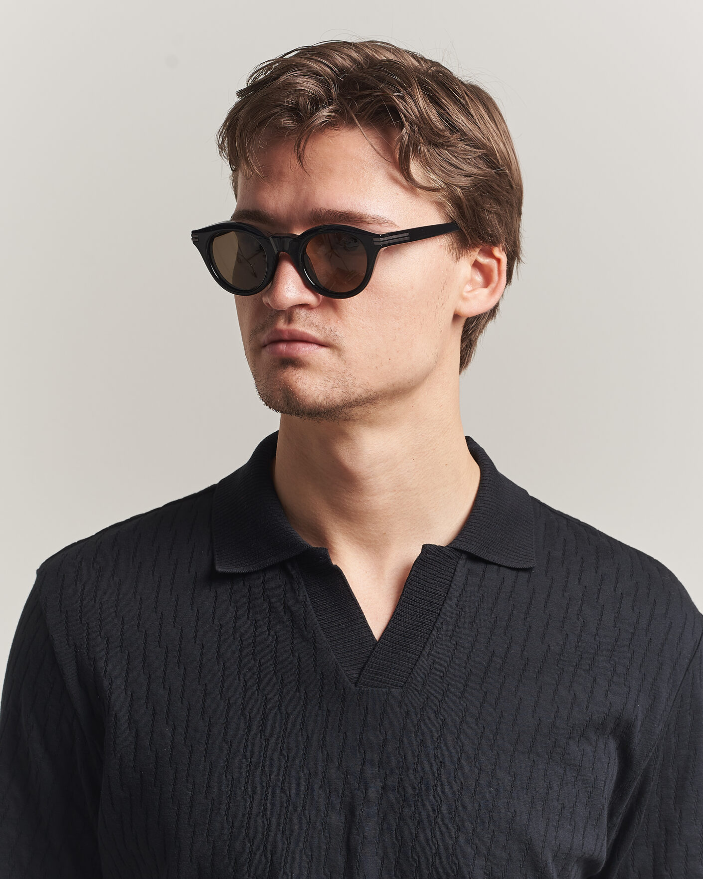 Herre | Solbriller | Zegna | EZ0302 Sunglasses Black