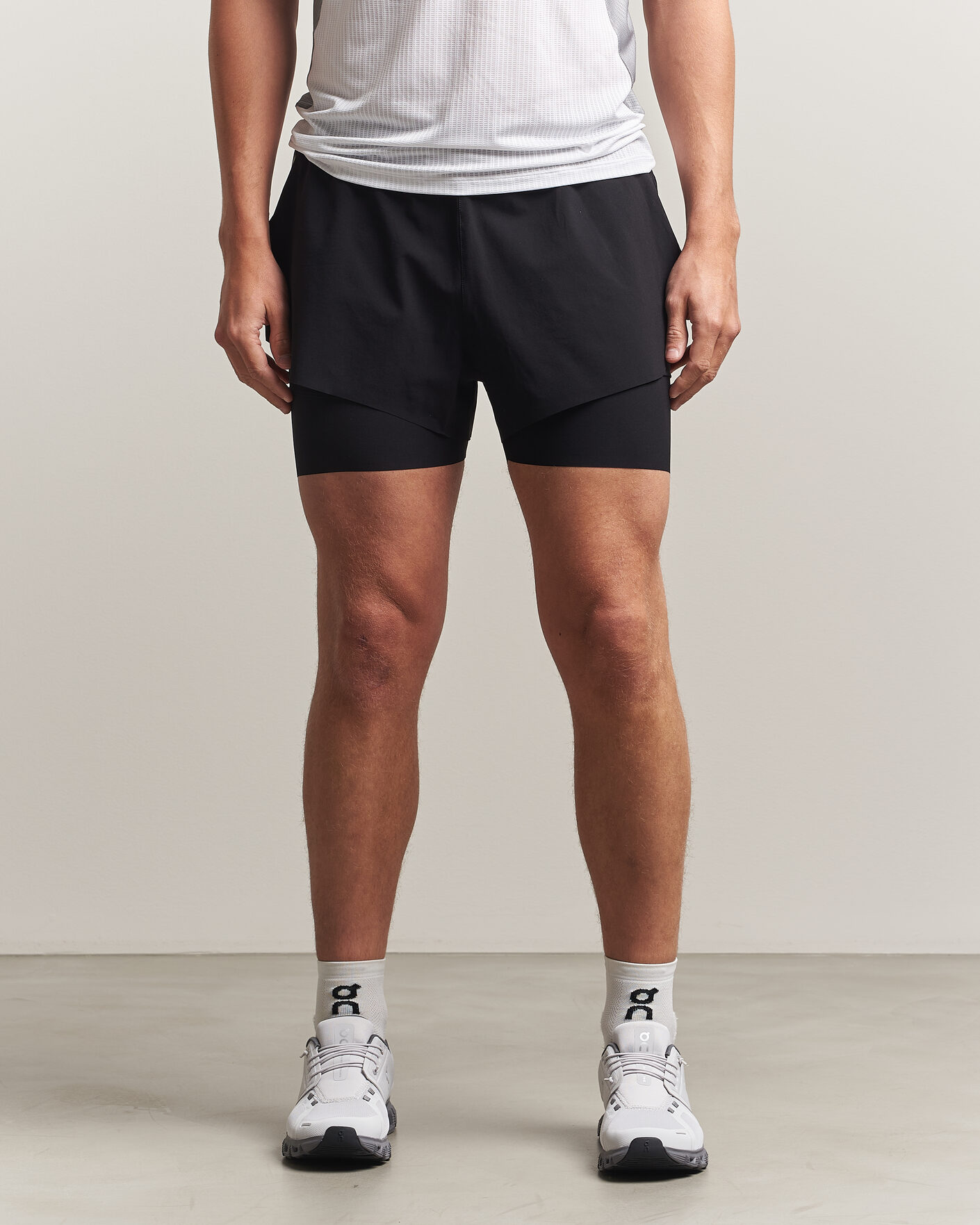 Herre | Shorts | SOAR Running | Trail Shorts Black