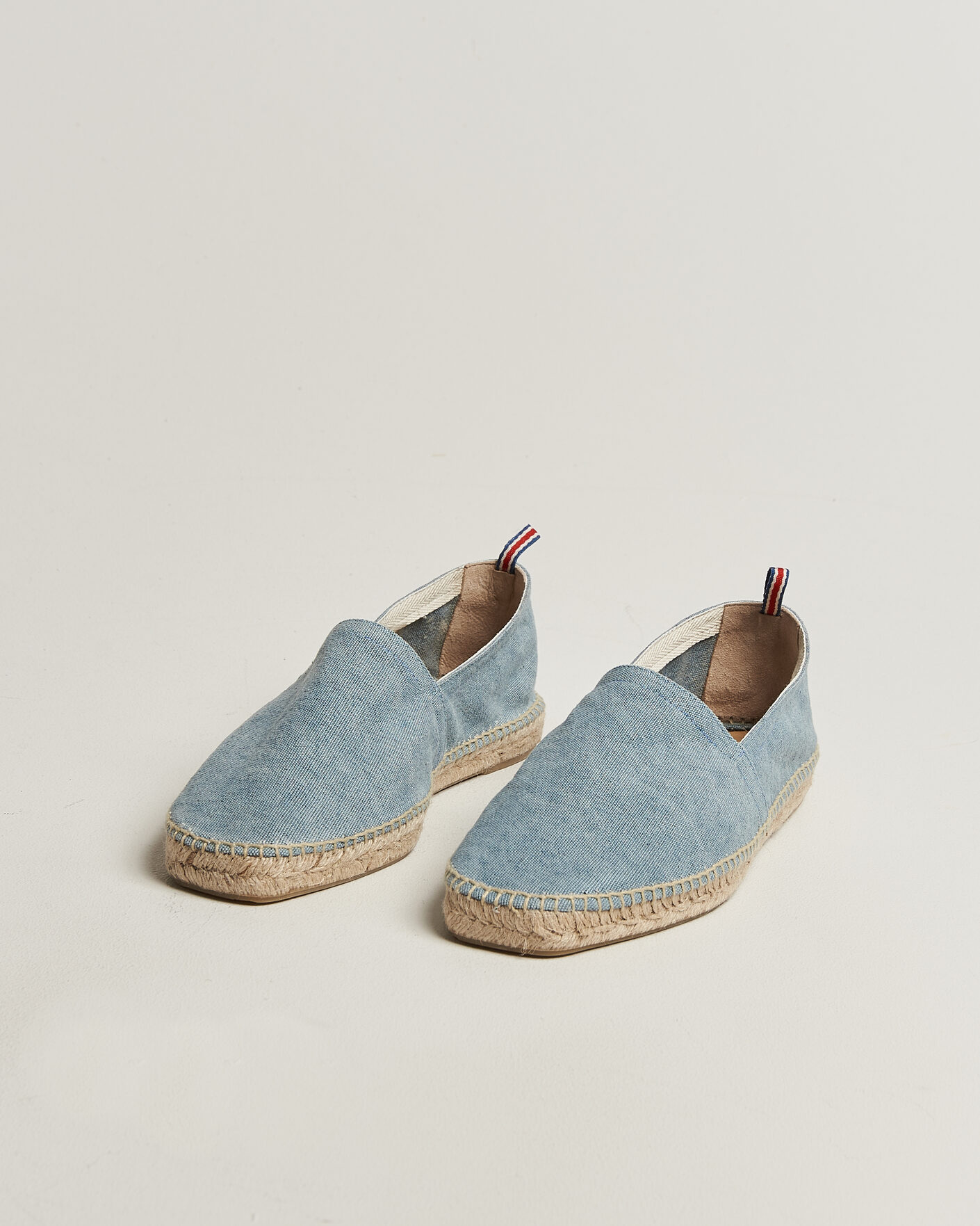 Herre | Espadrillos | Castañer | Pablo Washed Canvas Espadrilles Acqua